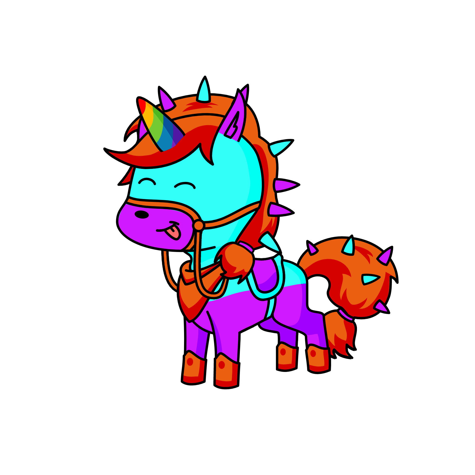 Rosesecret, the unicorn