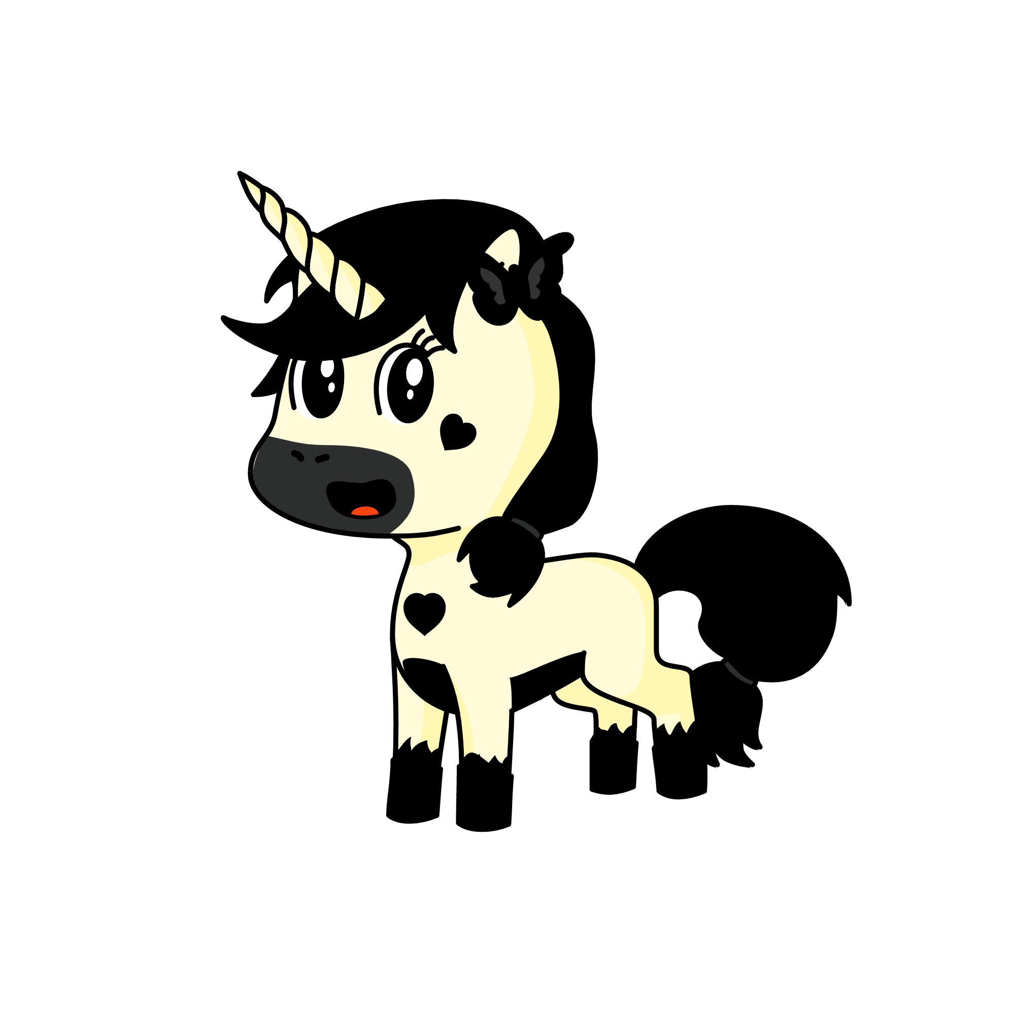 Batty, the unicorn