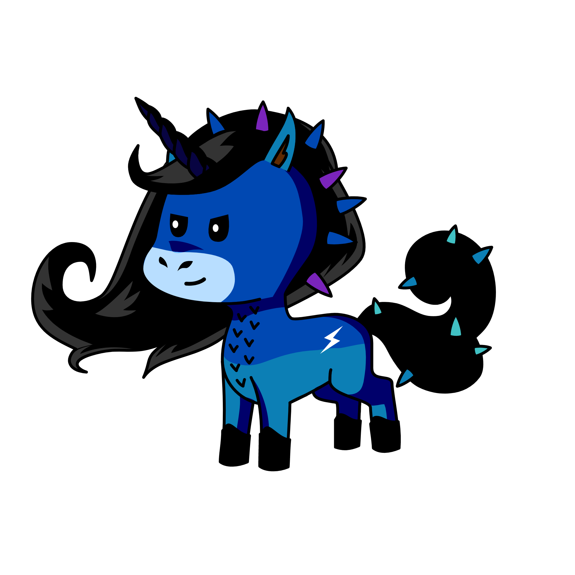 Soldier Niylillya Nia, the unicorn
