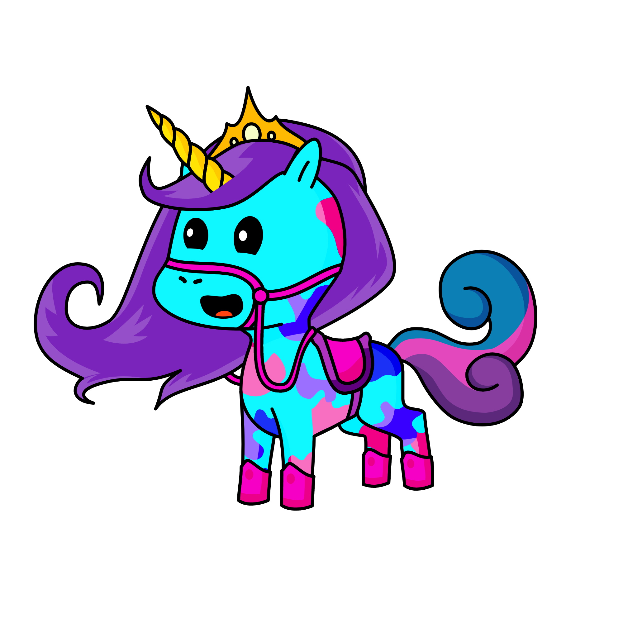 Aurora, the unicorn