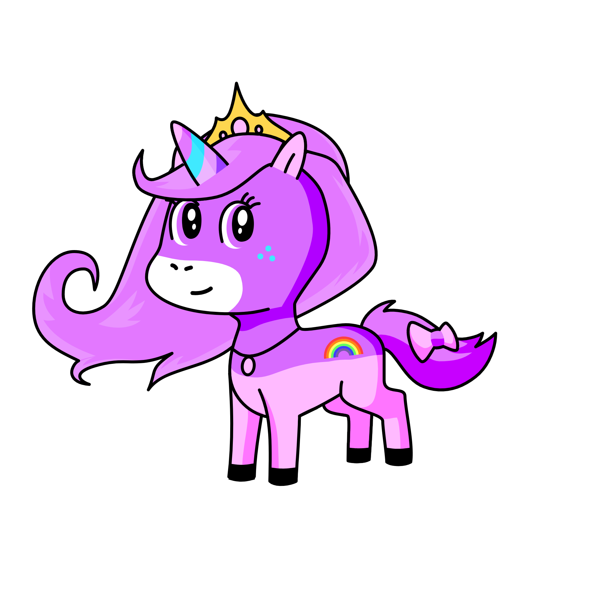 prinsess lily, the unicorn