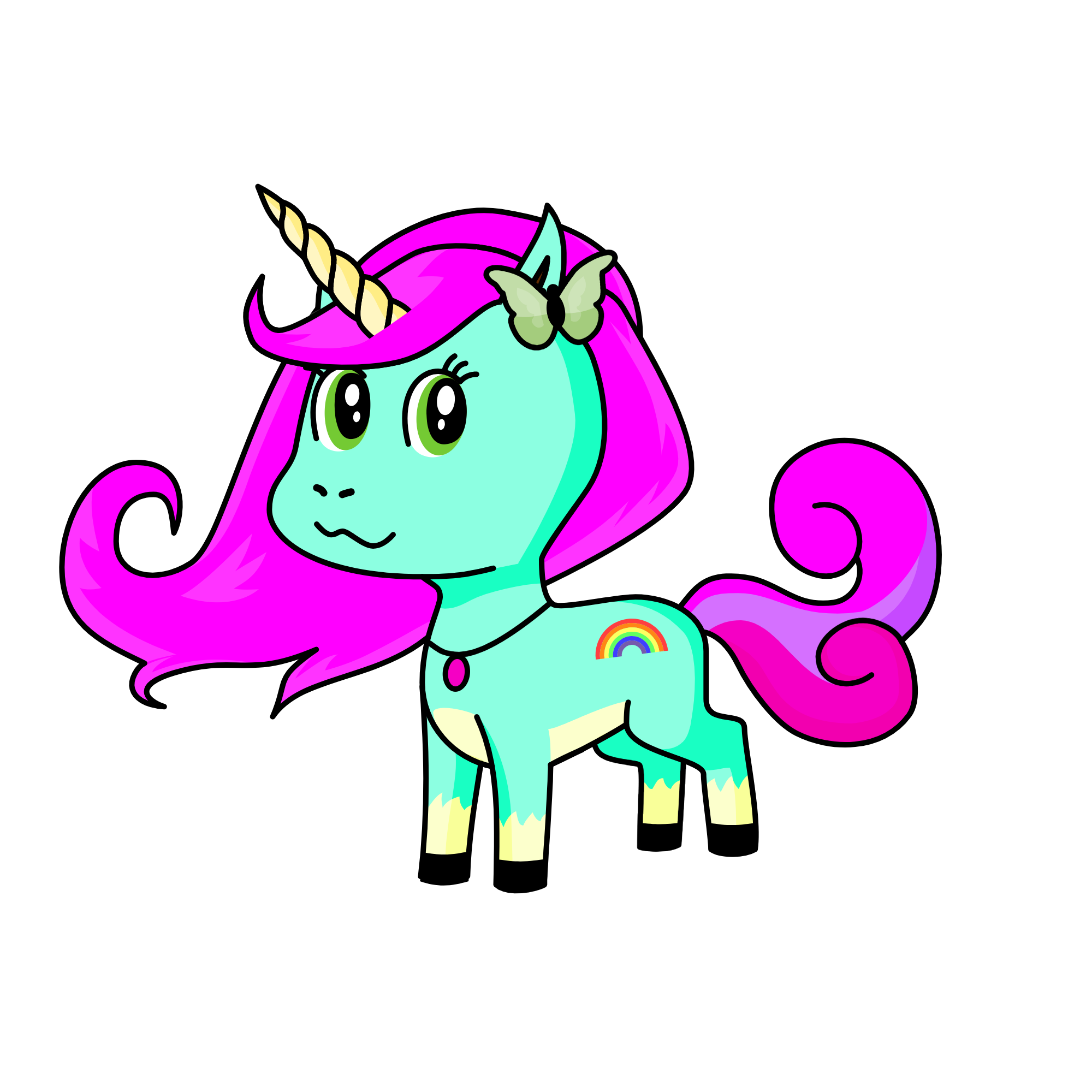 saya, the unicorn