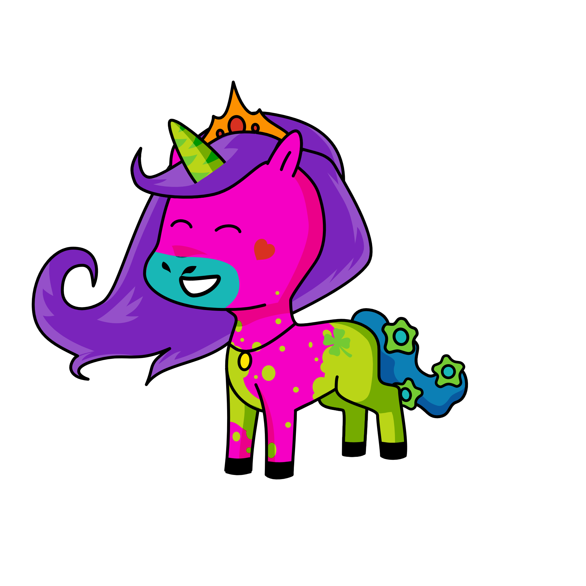 Charlotte, the unicorn