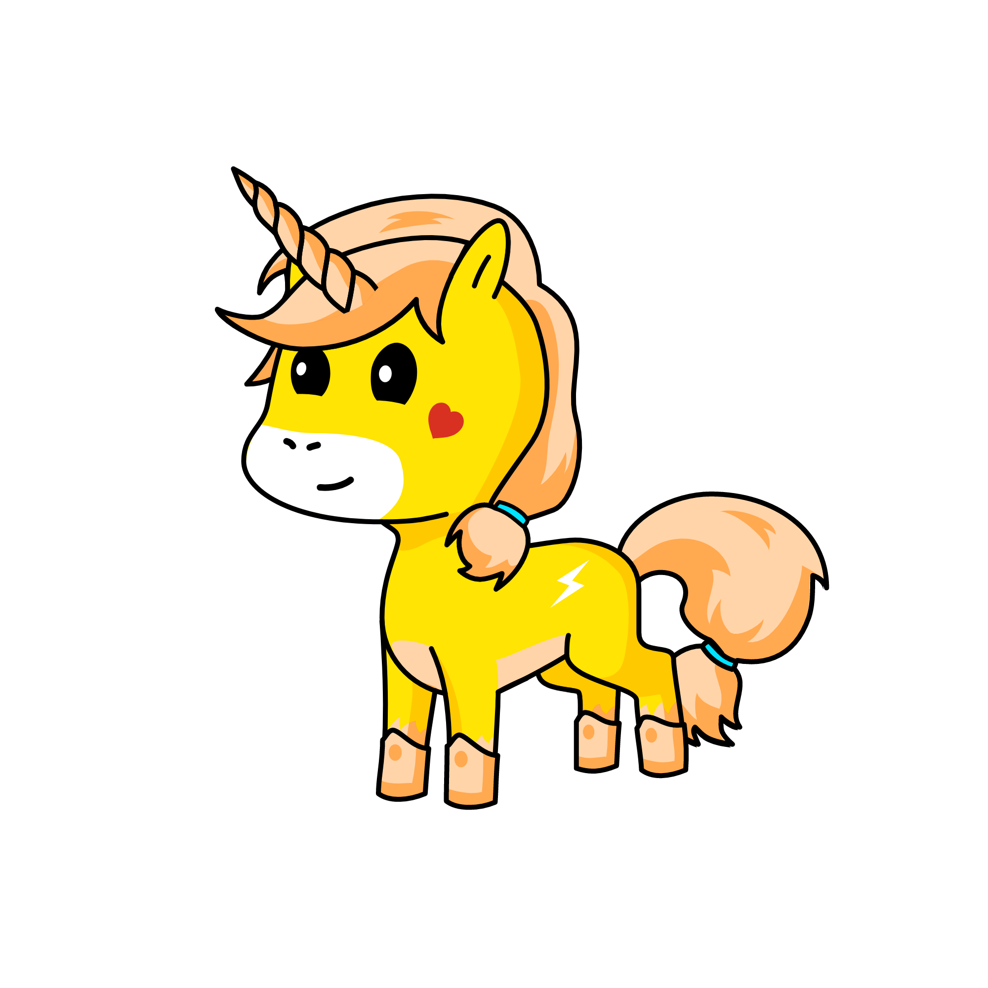 lighting, the unicorn