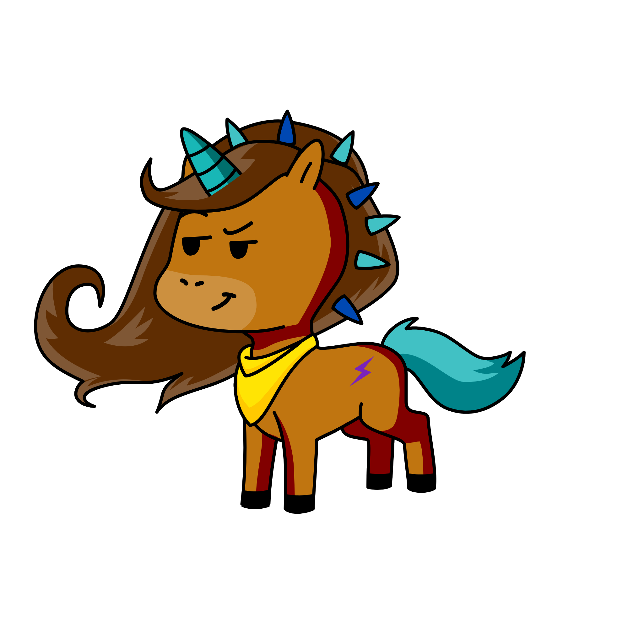Sassy, the unicorn