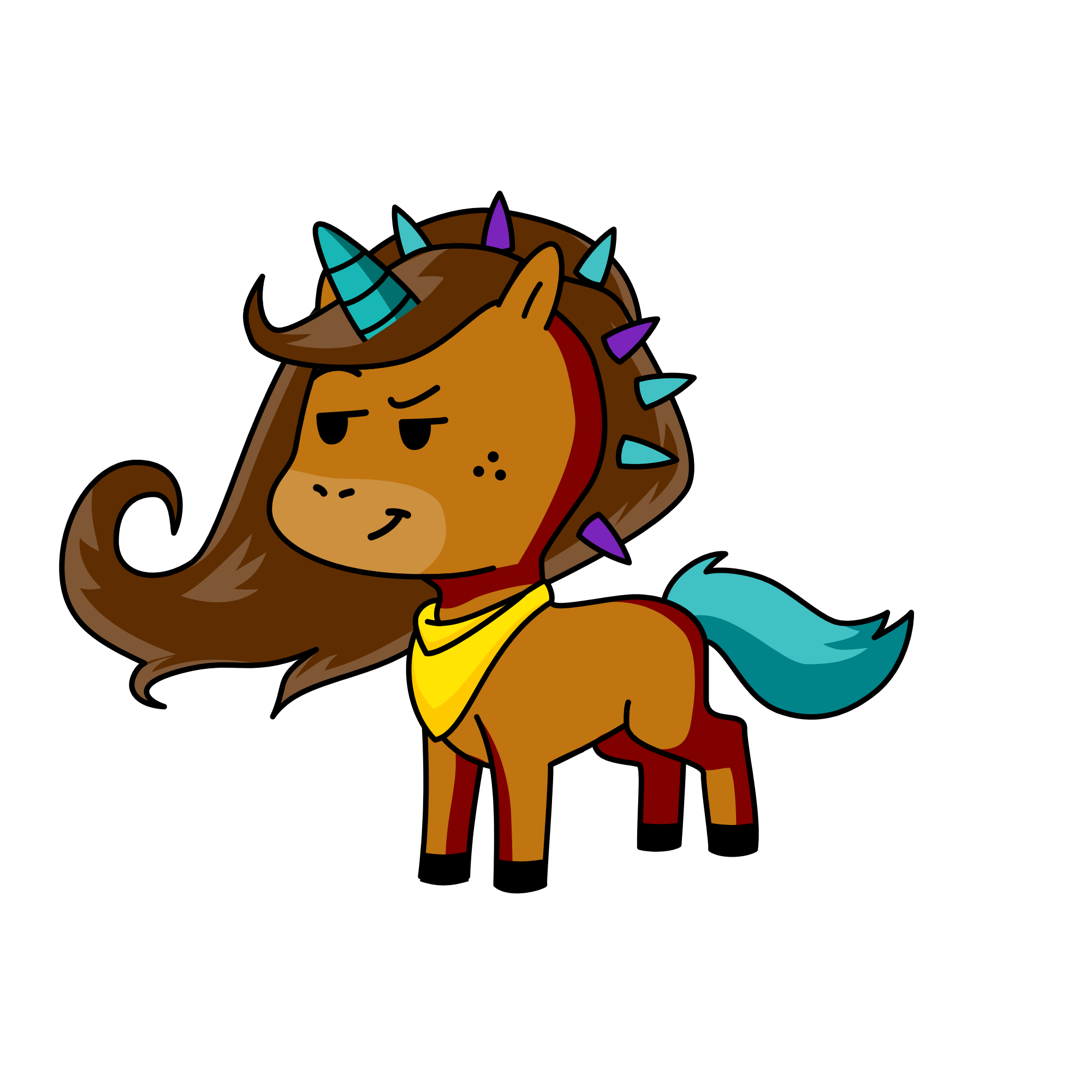 Sassy, the unicorn