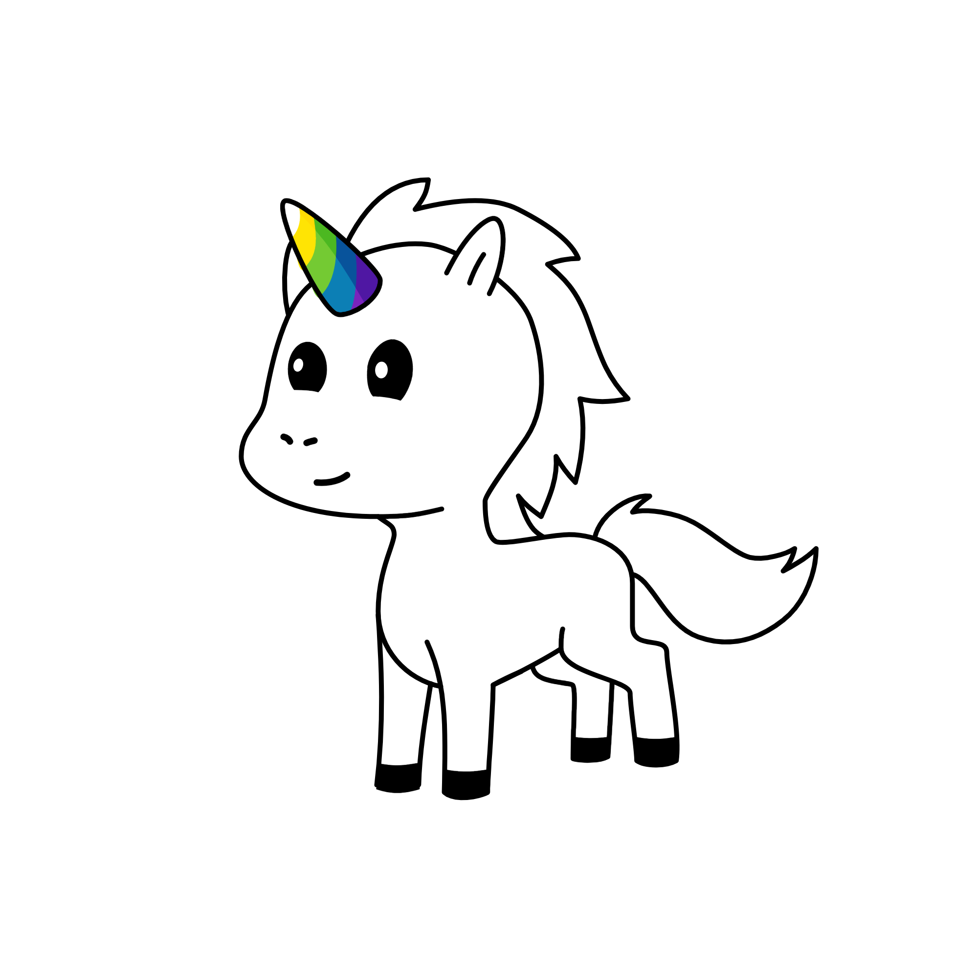 Melandra, the unicorn