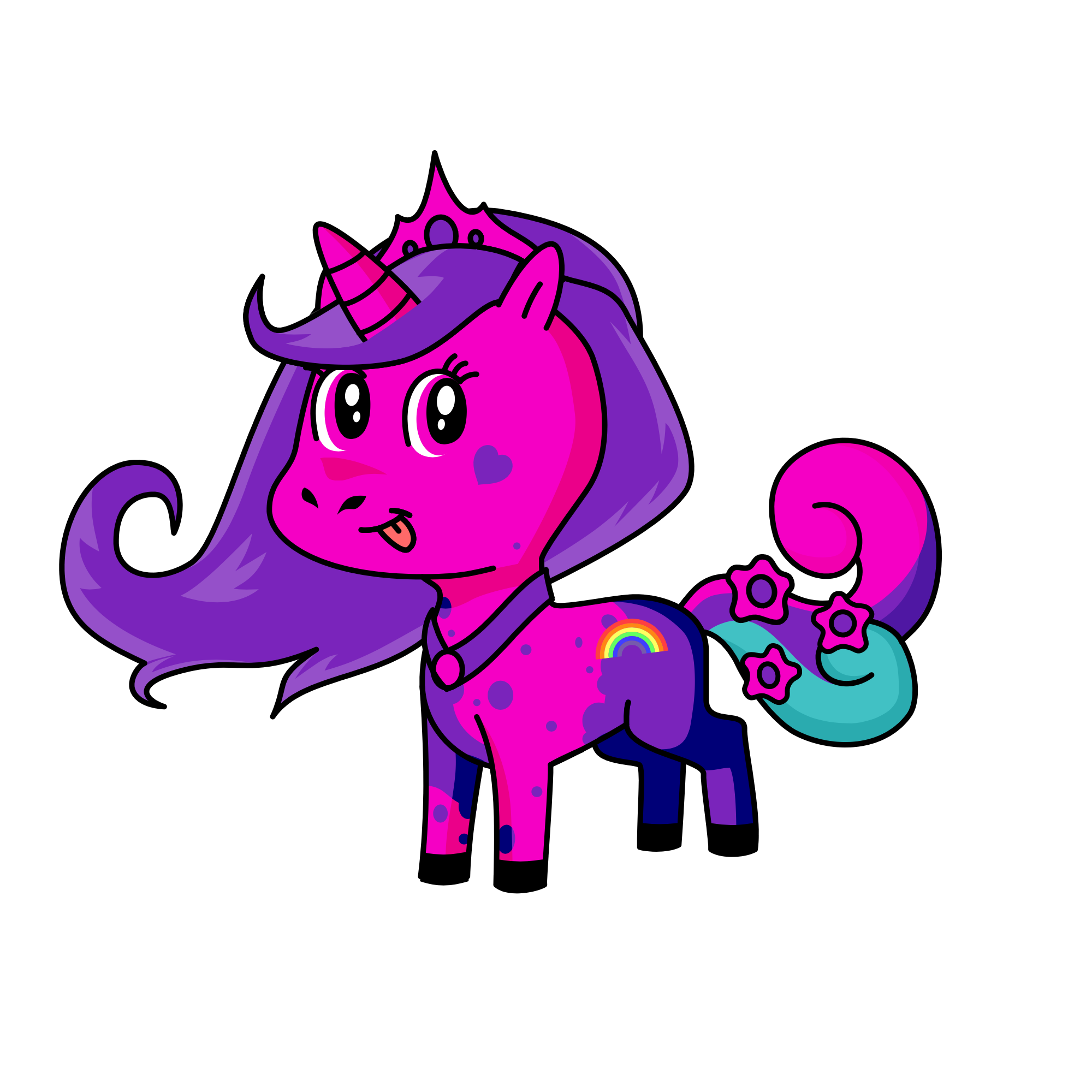 Kk, the unicorn