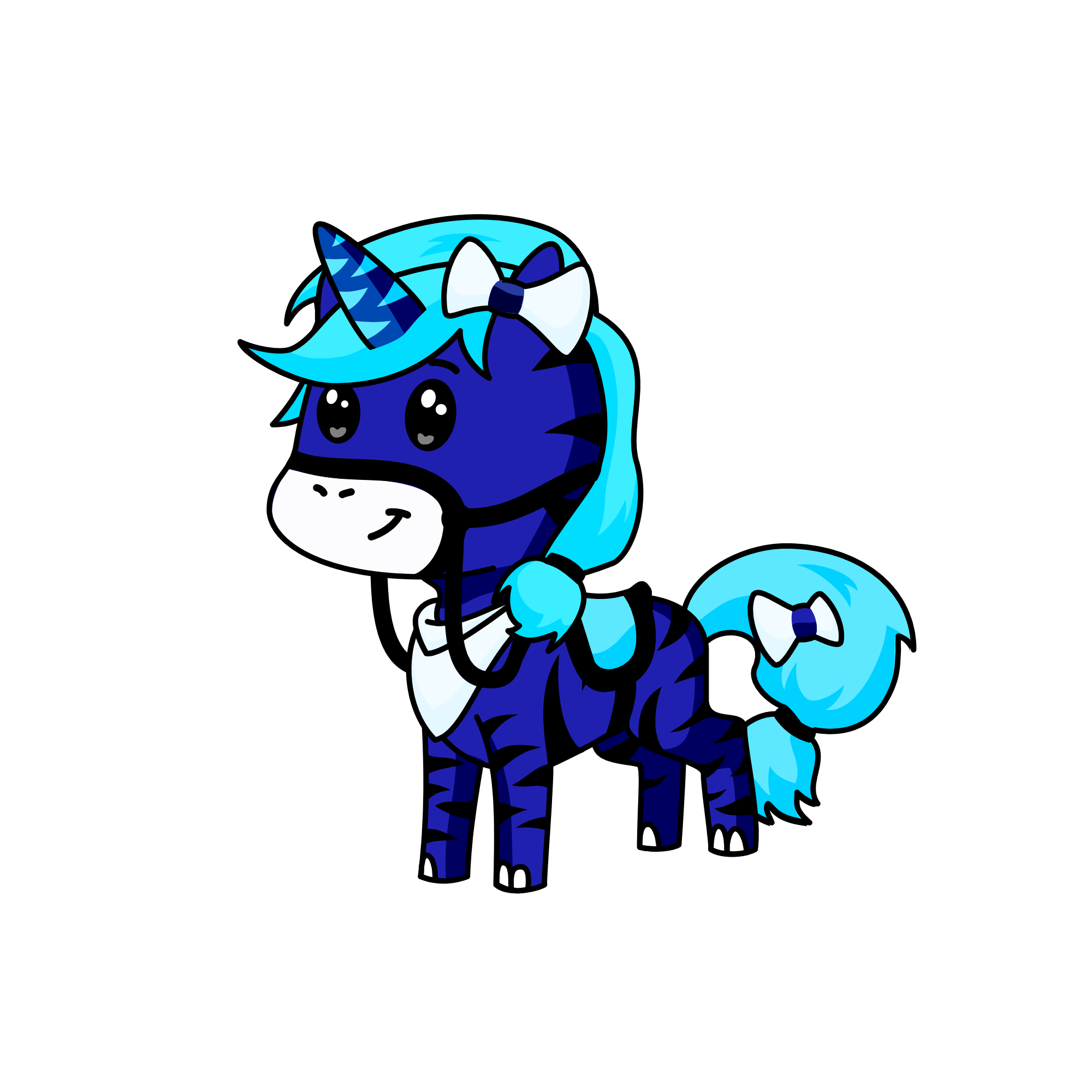 Sky, the unicorn