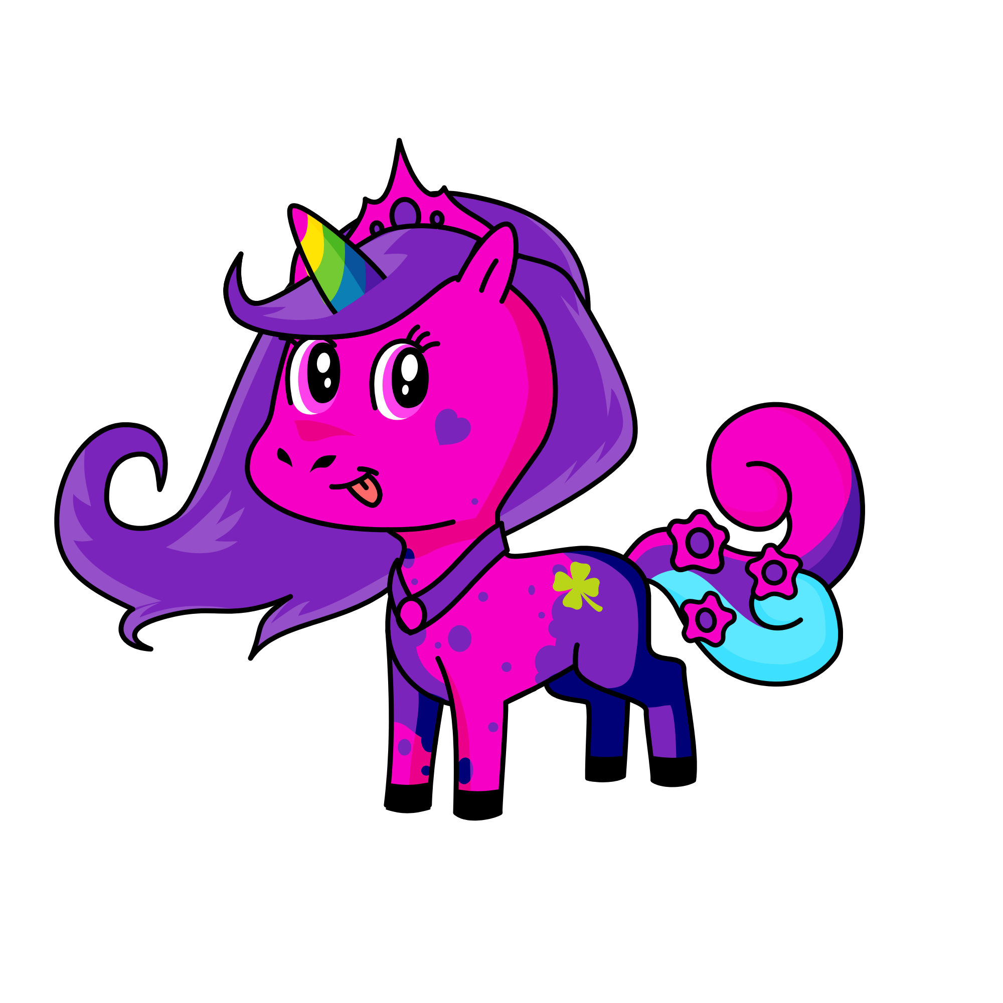Cc, the unicorn