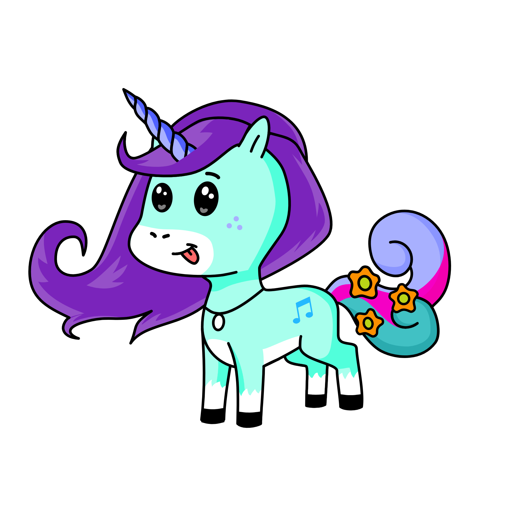 musicly, the unicorn