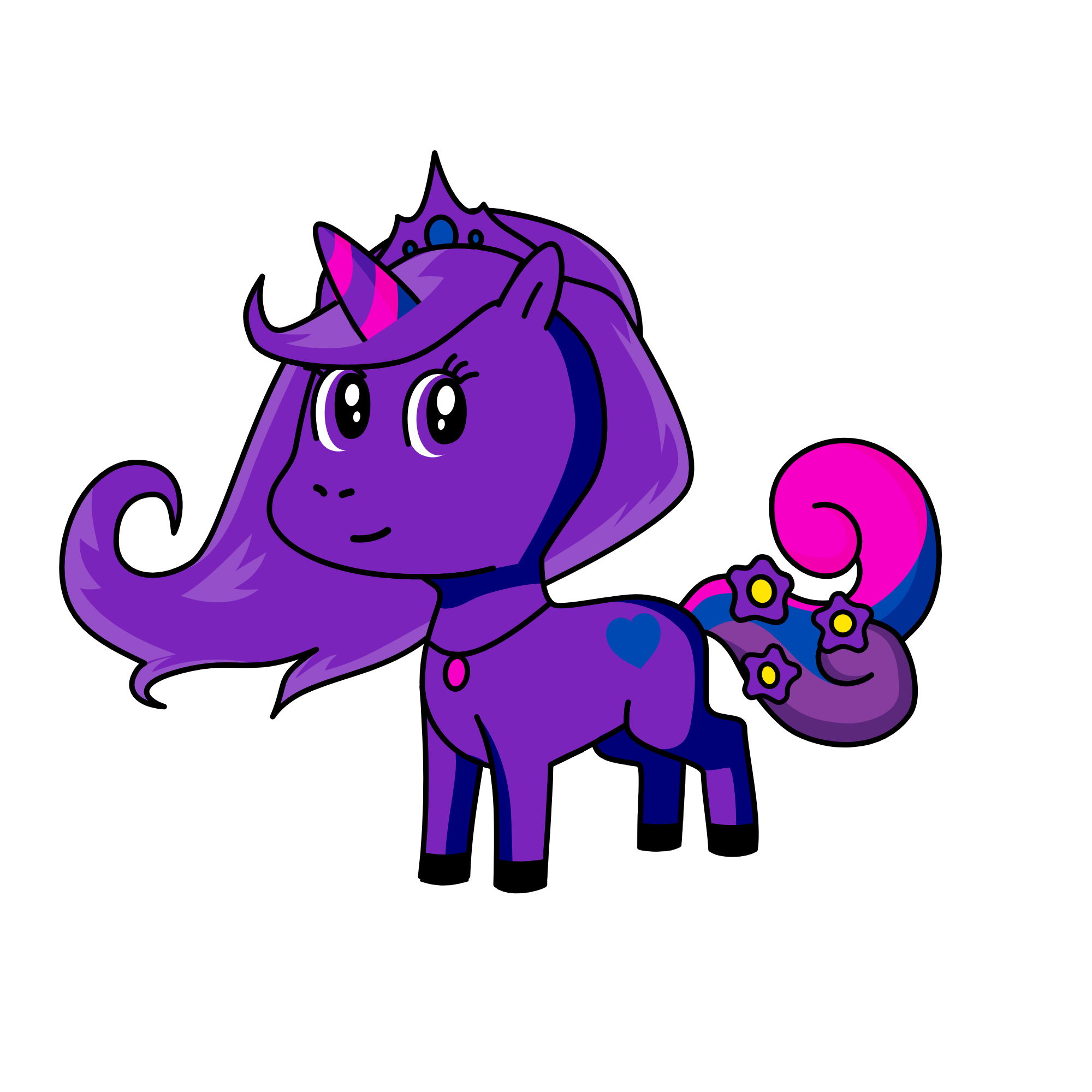 Willa, the unicorn
