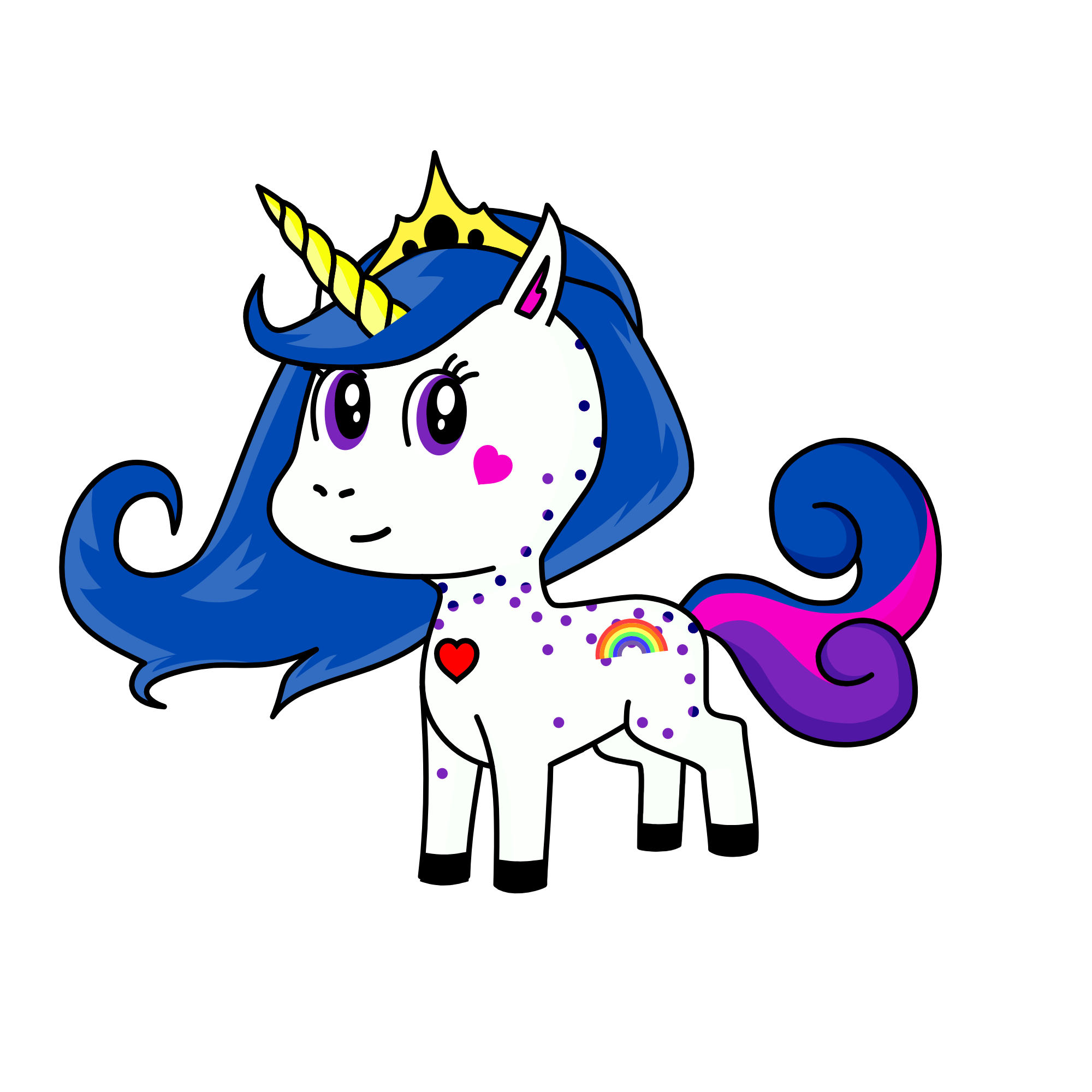 Glimmer, the unicorn