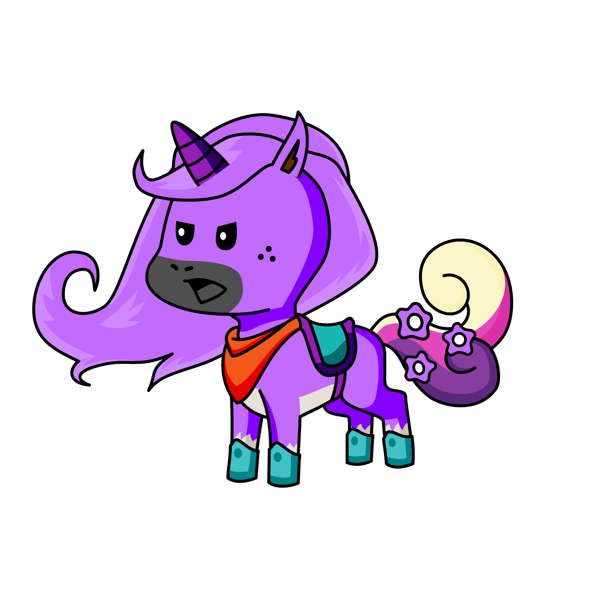 lunar, the unicorn