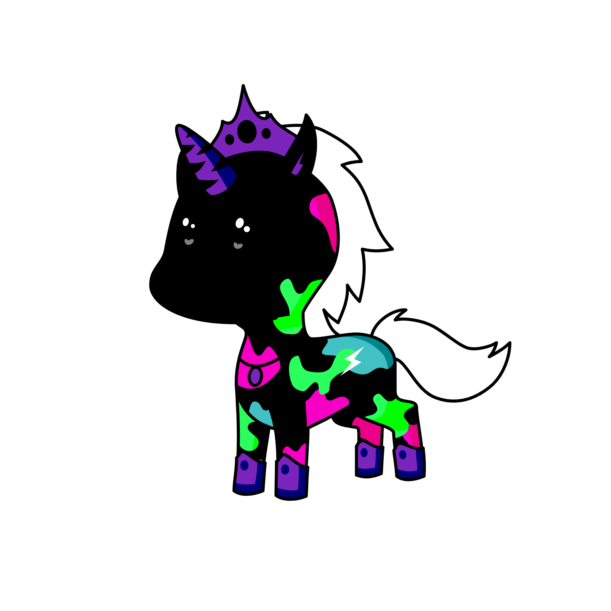 klity the endie, the unicorn