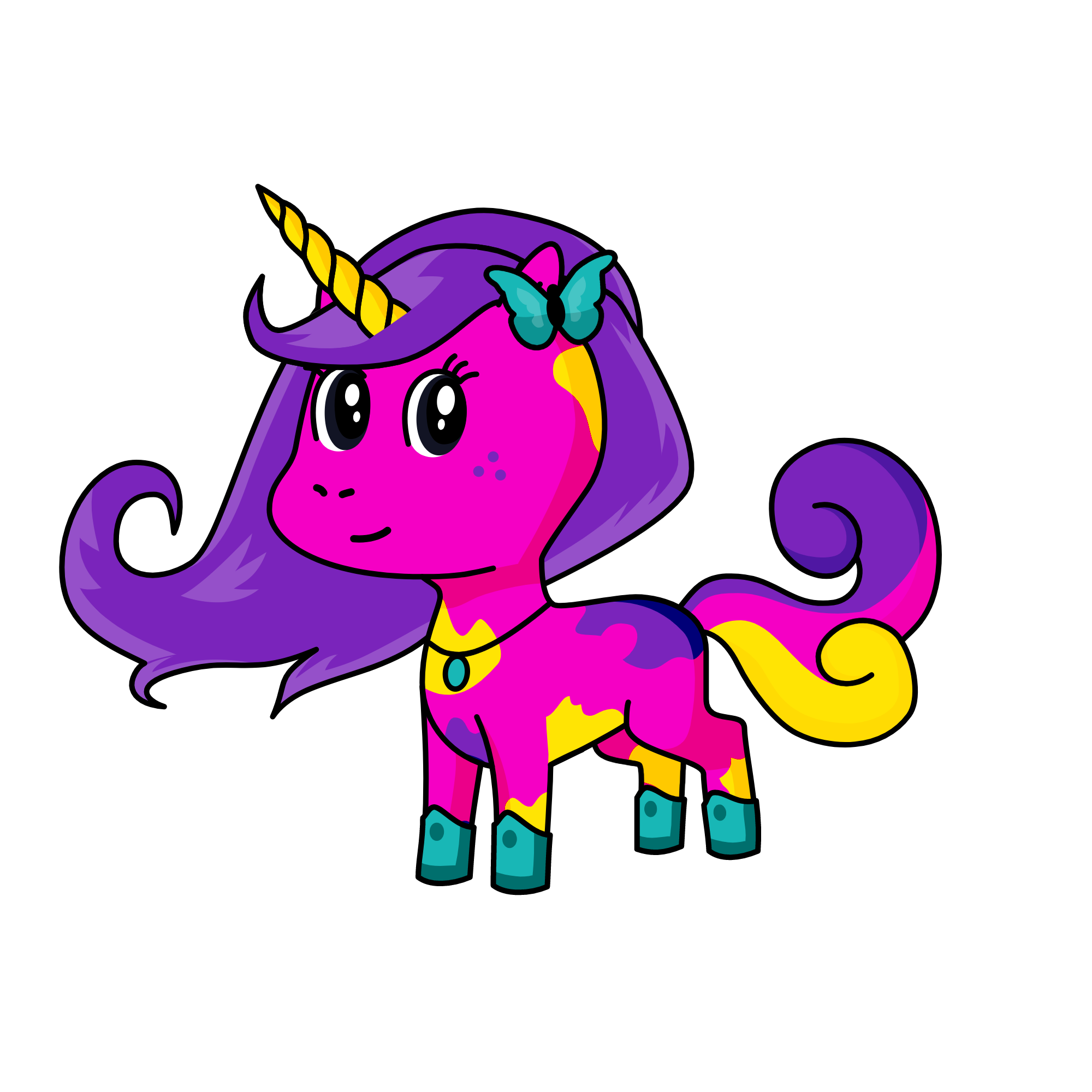 mia, the unicorn