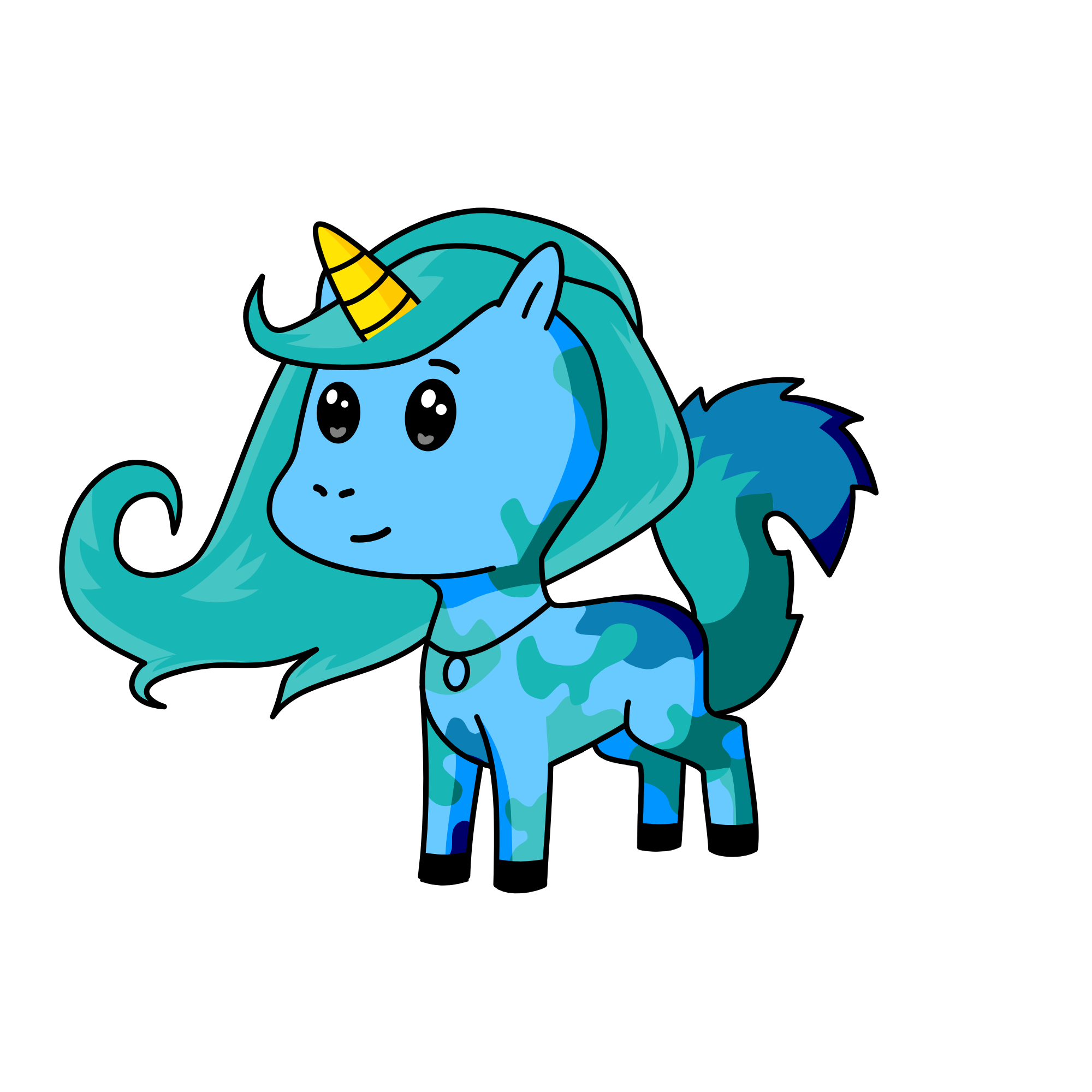 Ice mine, the unicorn