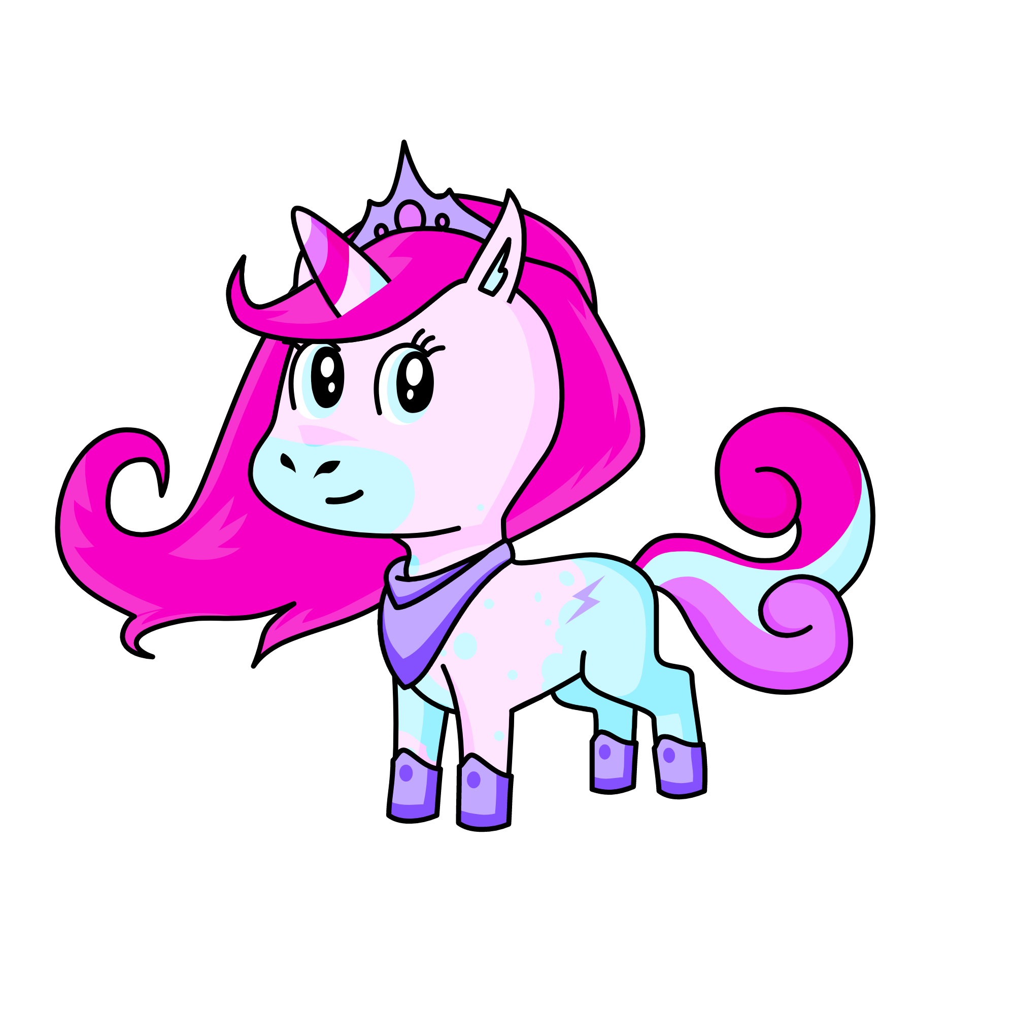 Bubblegum , the unicorn