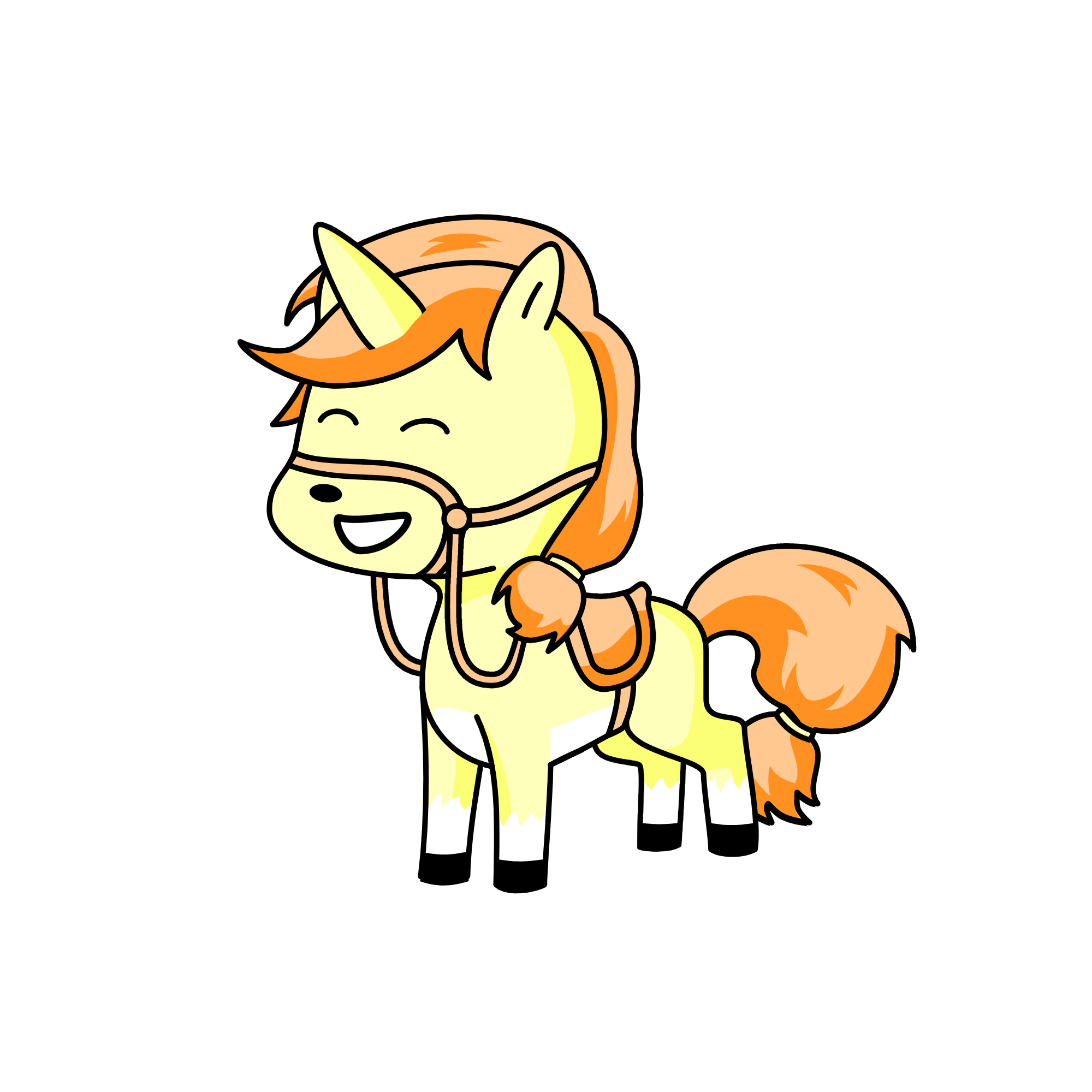 Hehehe, the unicorn