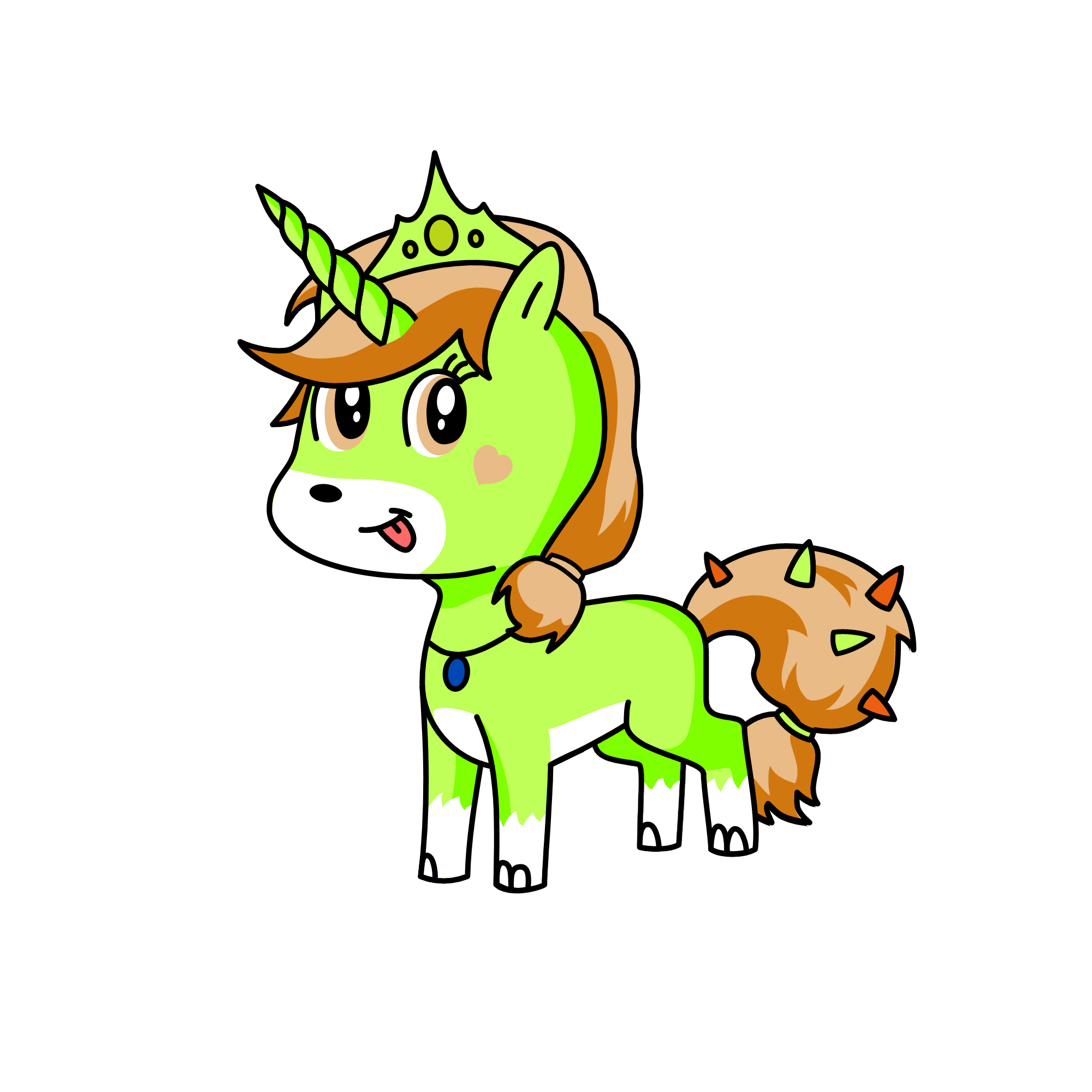., the unicorn