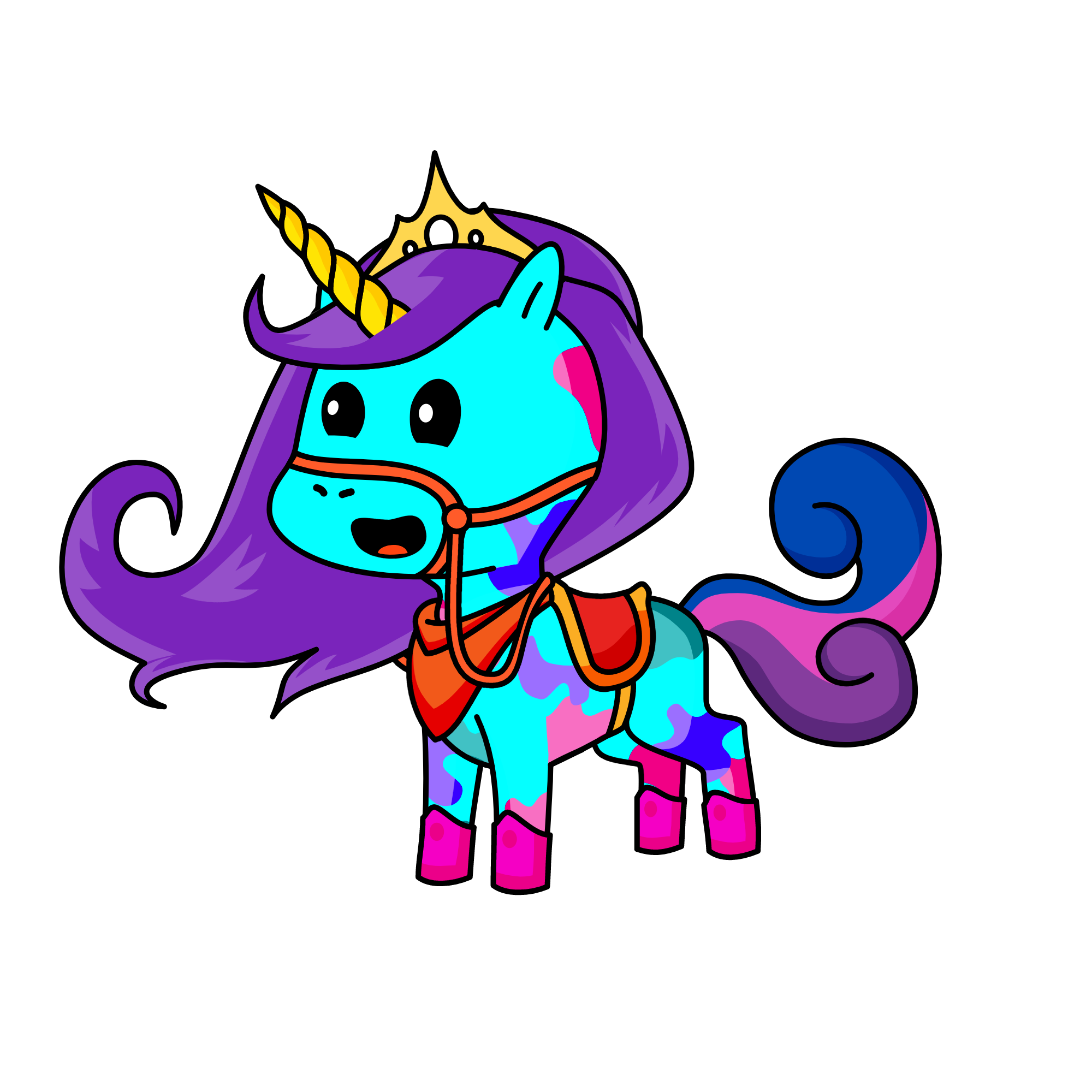 Aurora, the unicorn