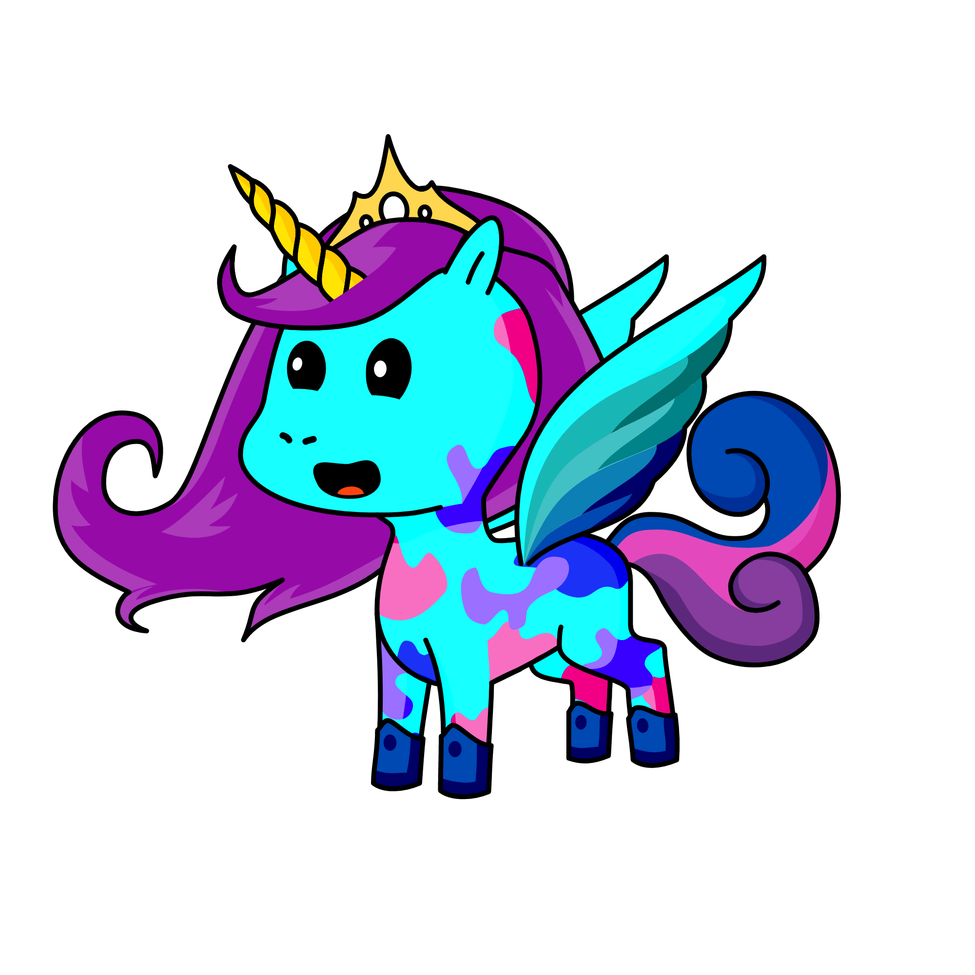 Aurora, the unicorn