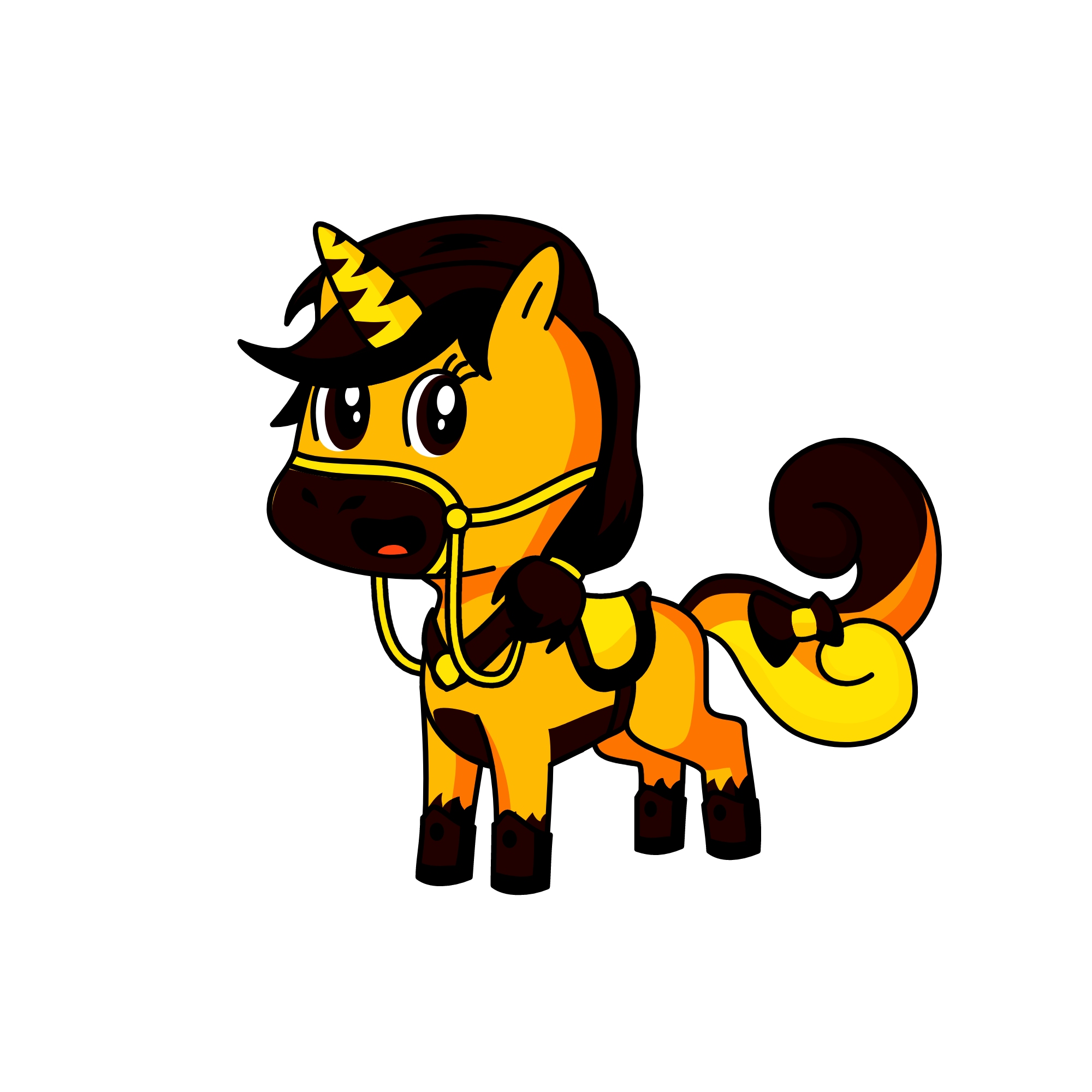 Golden Retriever, the unicorn