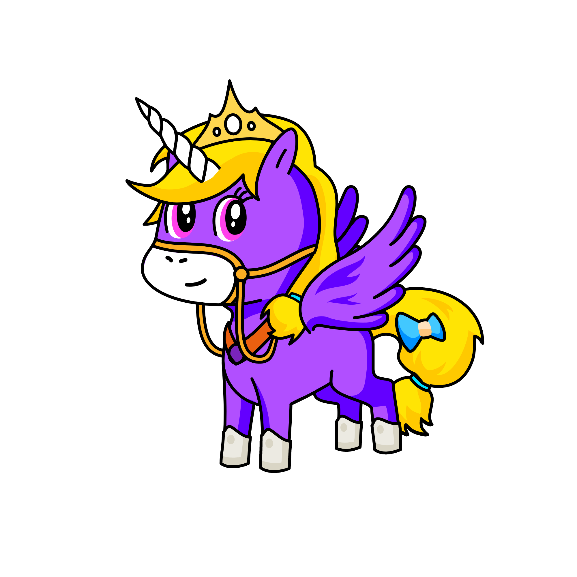 sofia's poni, the unicorn