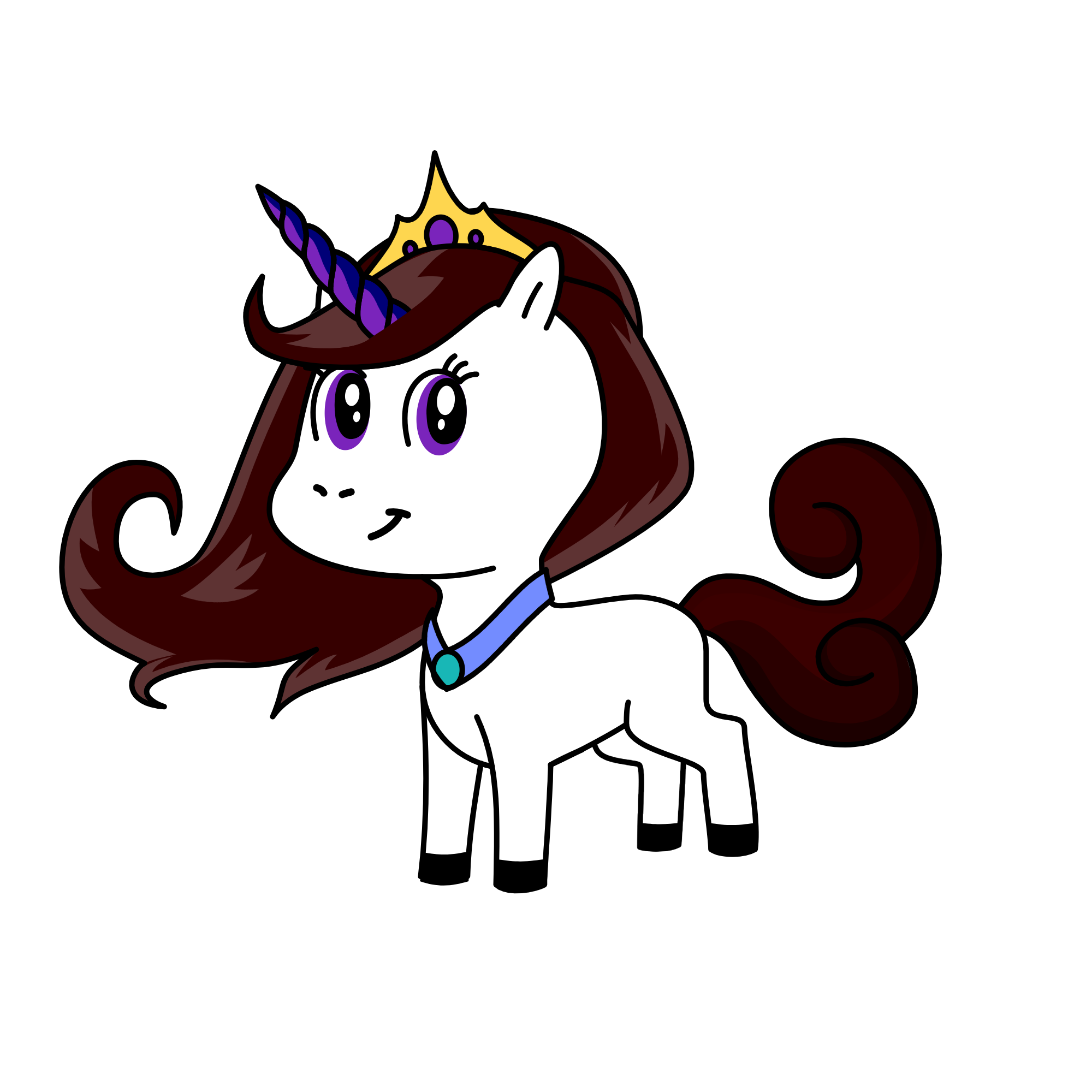Midnight, the unicorn