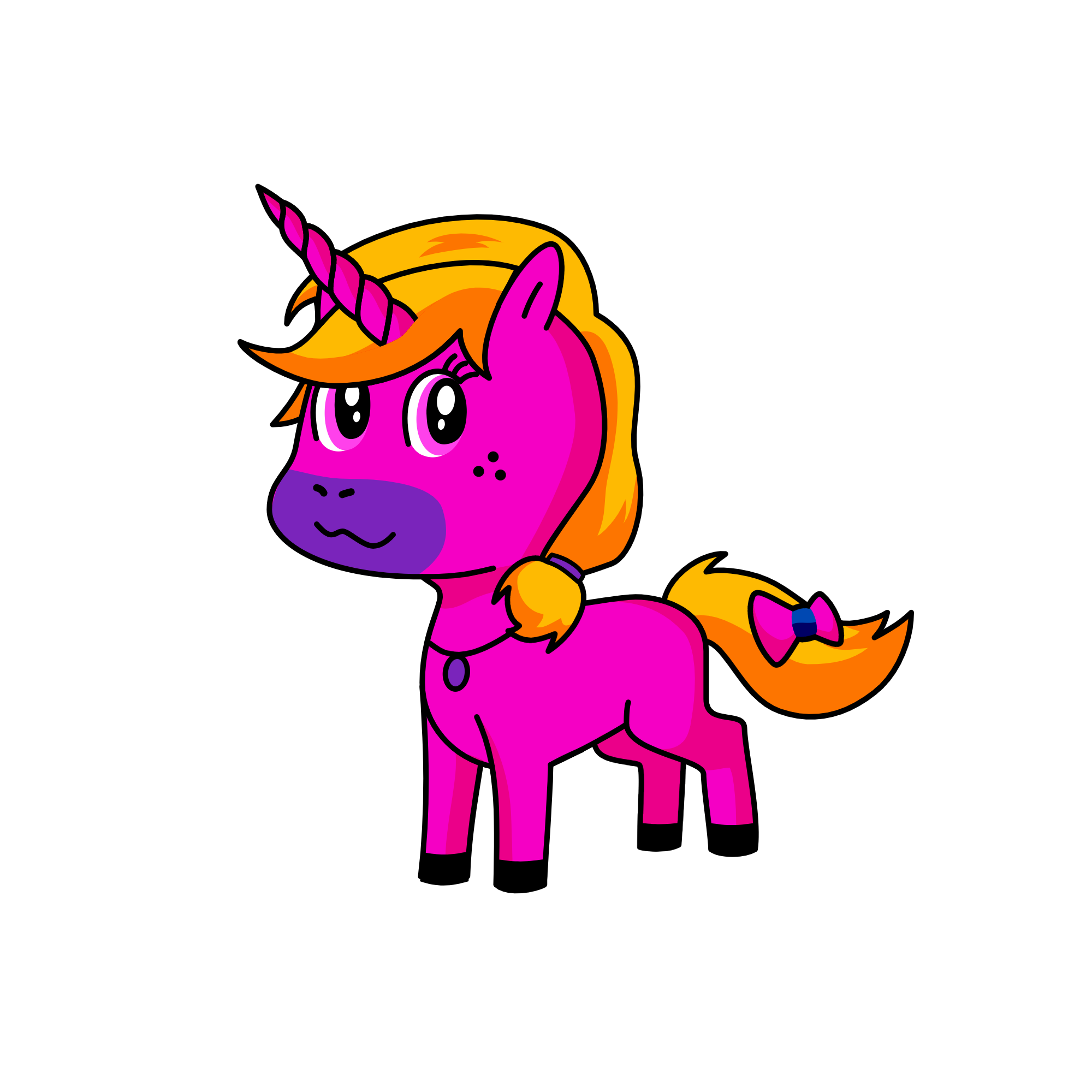 ñ, the unicorn