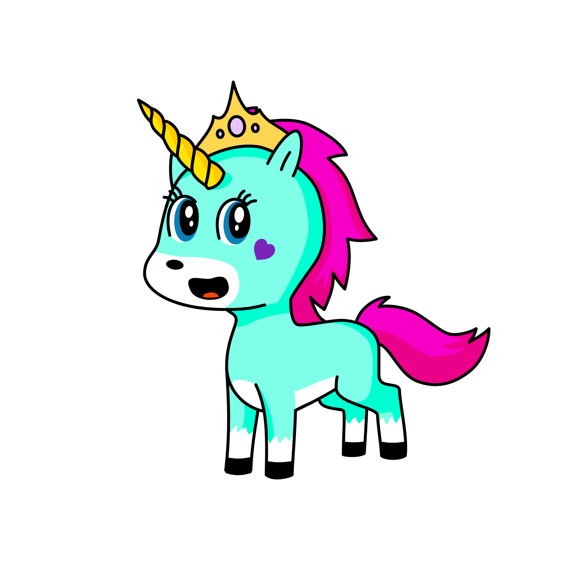luna, the unicorn