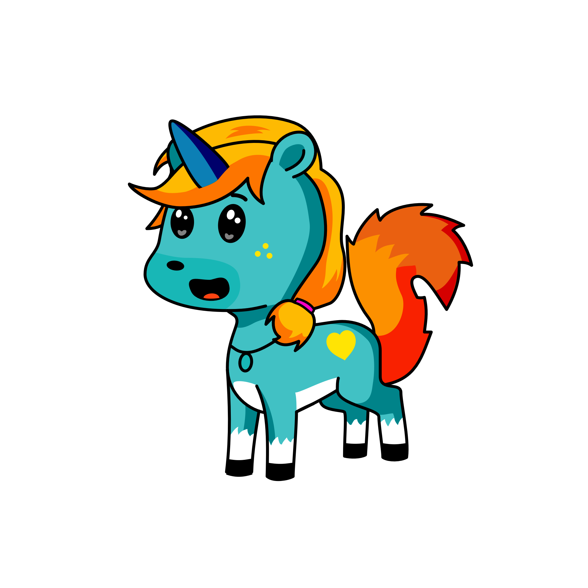 appel jack, the unicorn