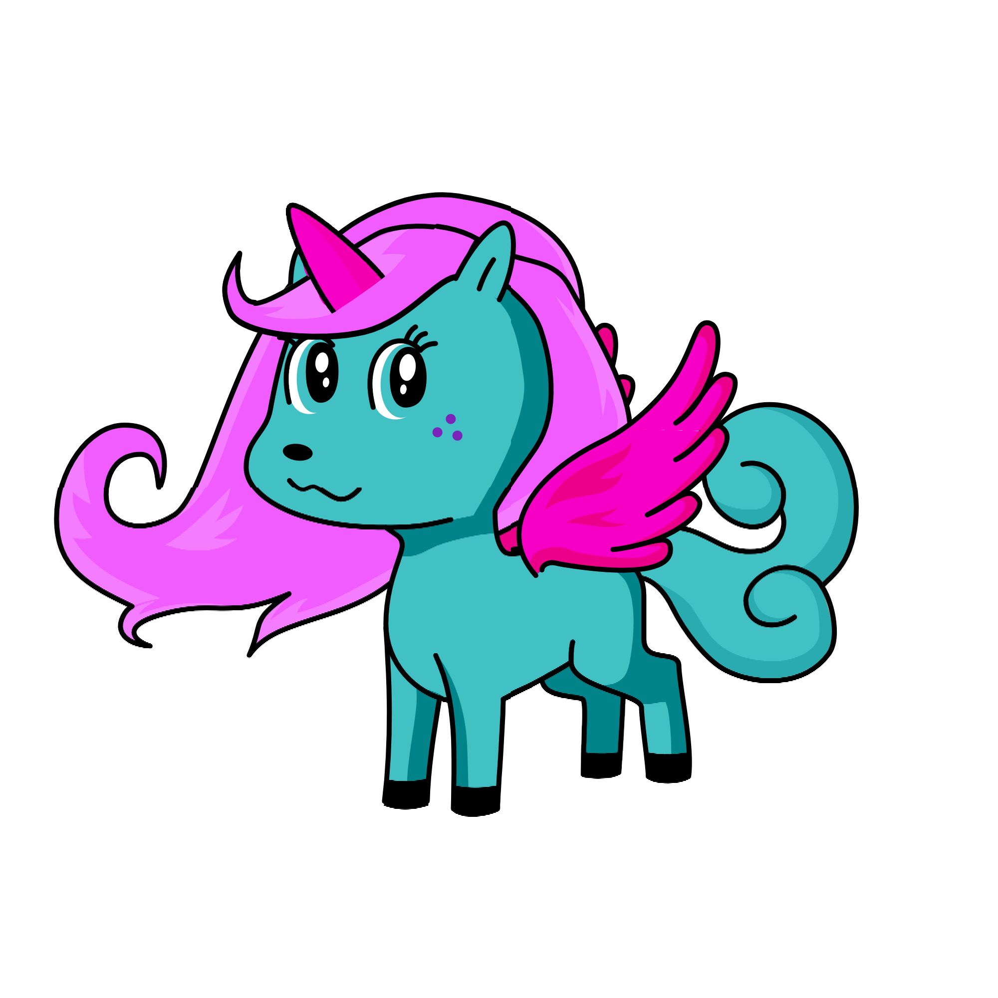 Coco is, the unicorn