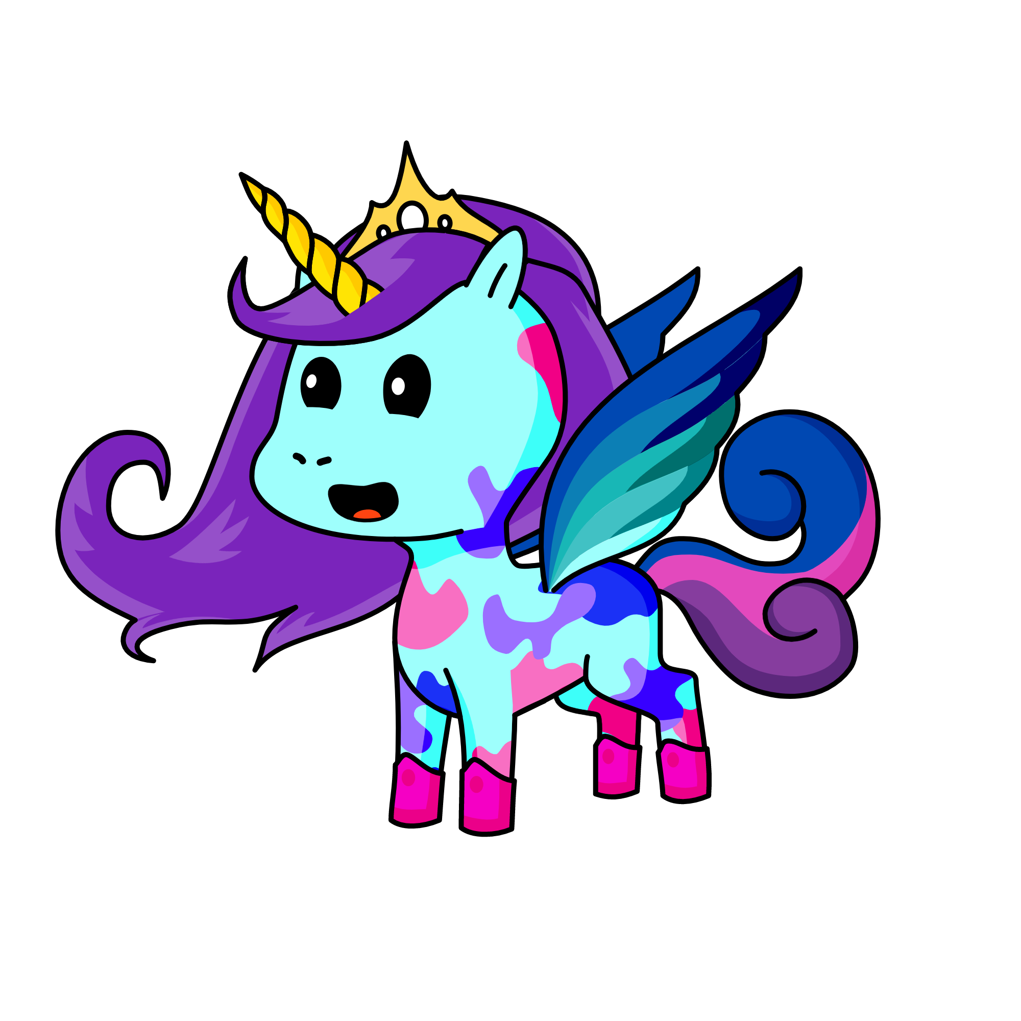 Aurora, the unicorn