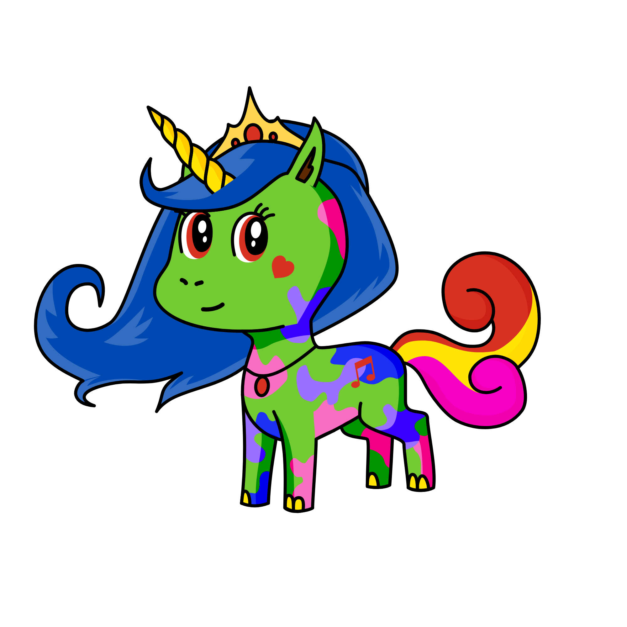 Daisy, the unicorn