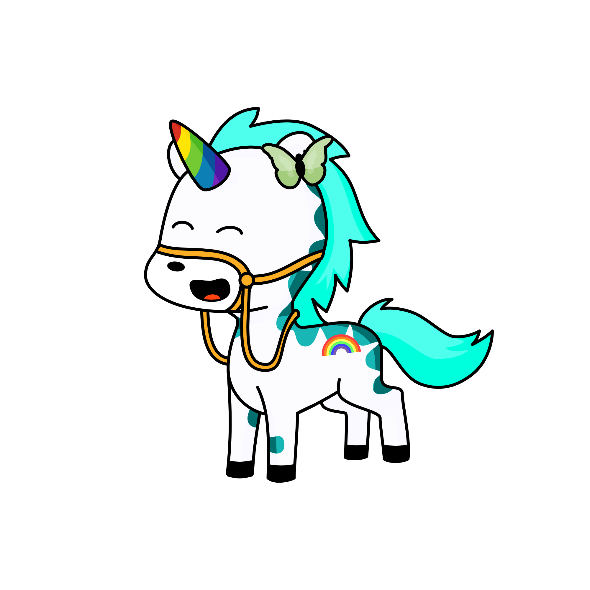 Cloudy Unicorn, the unicorn