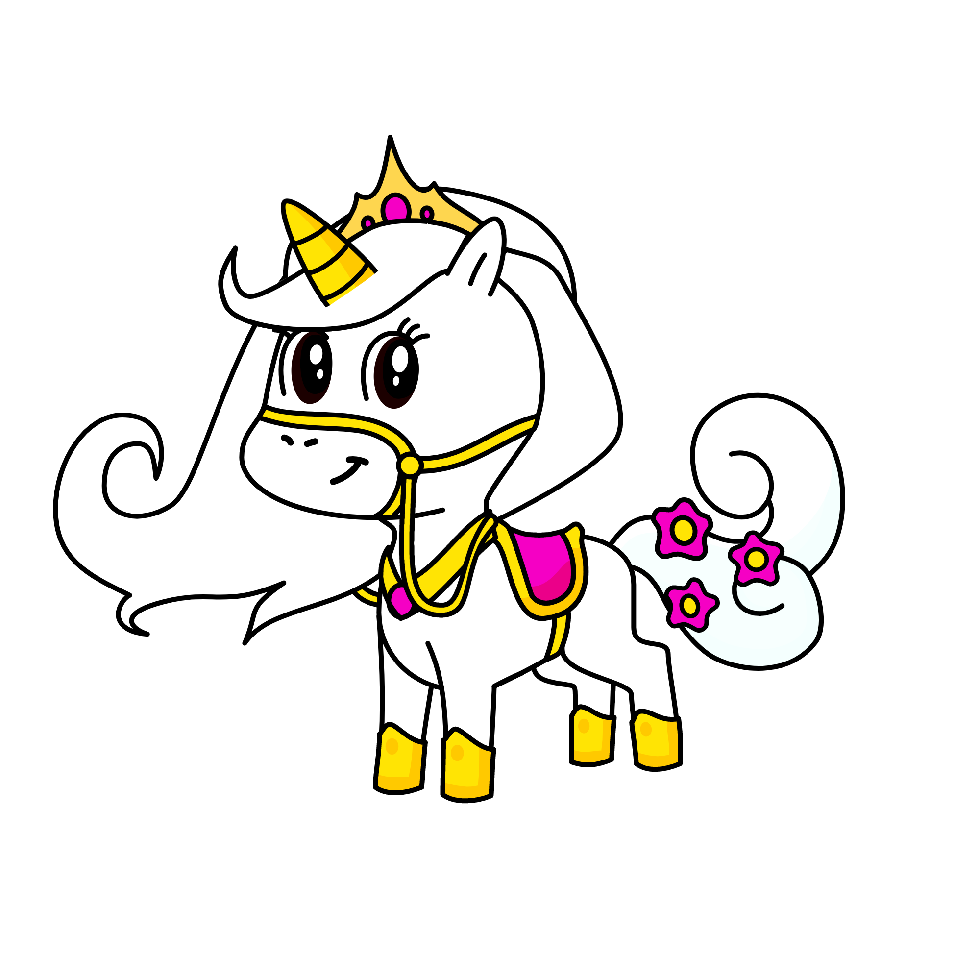 fluffy, the unicorn