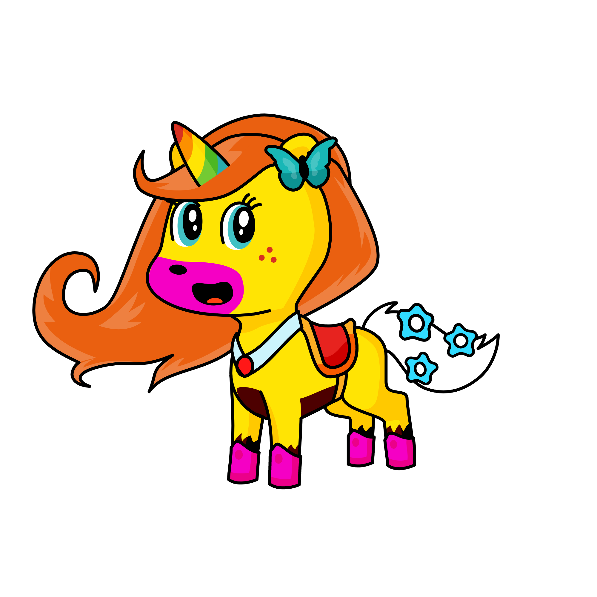 Ally, the unicorn