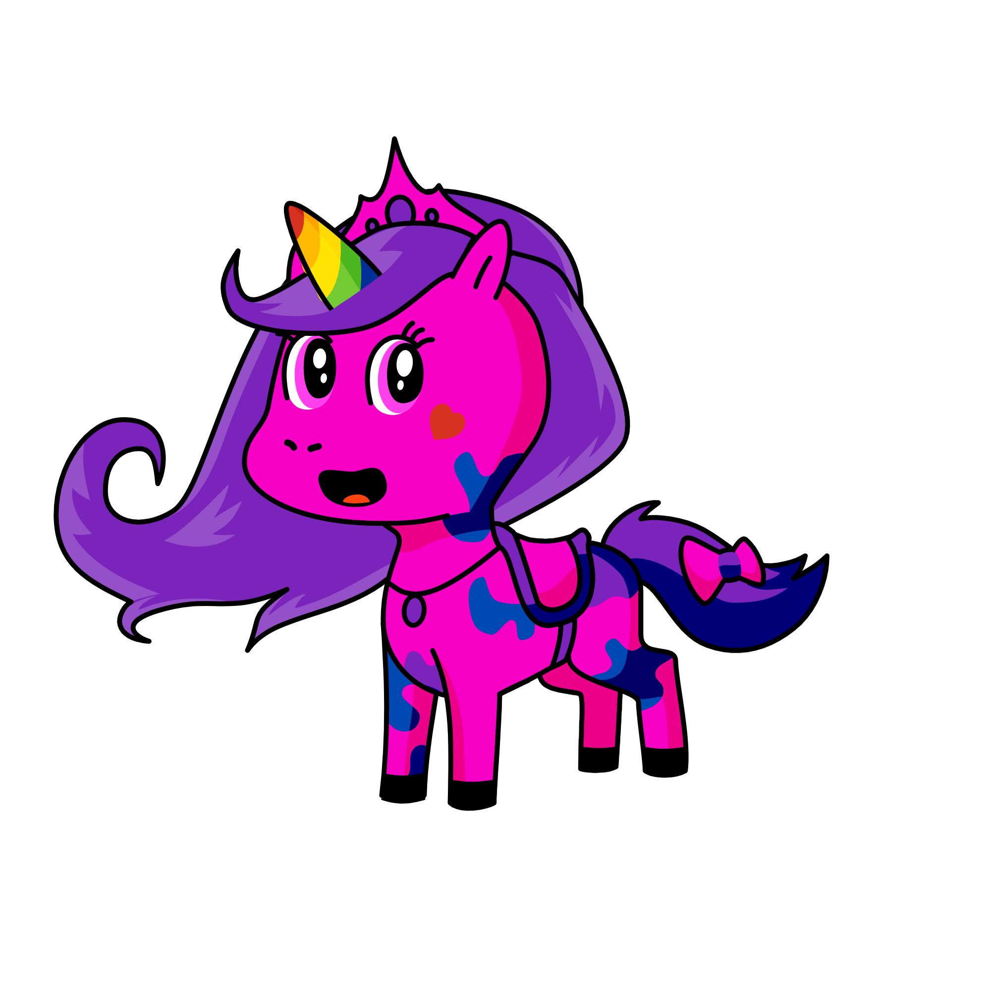 mr purplepants, the unicorn