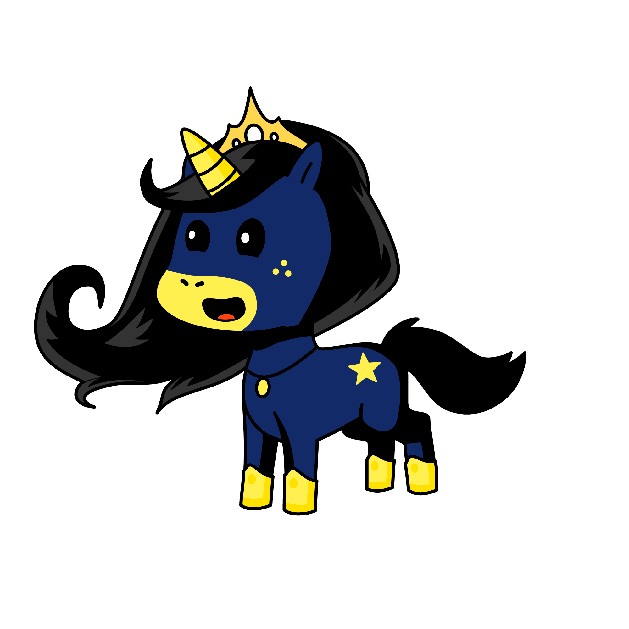 Galaxy, the unicorn