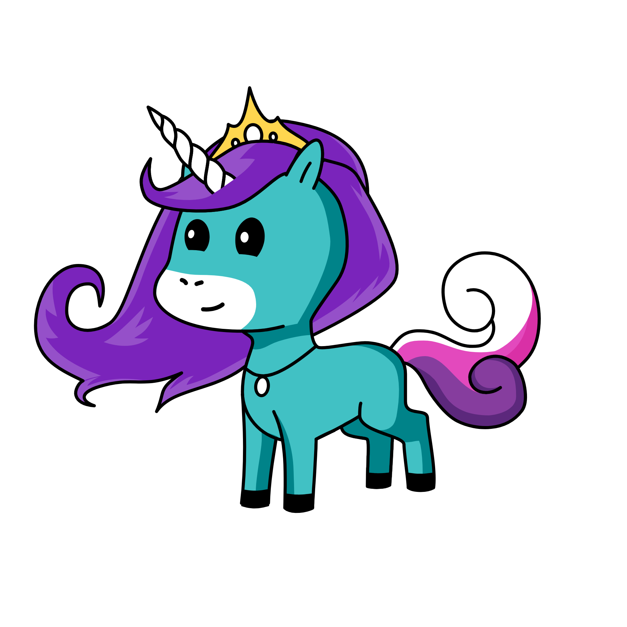 Equestria, the unicorn