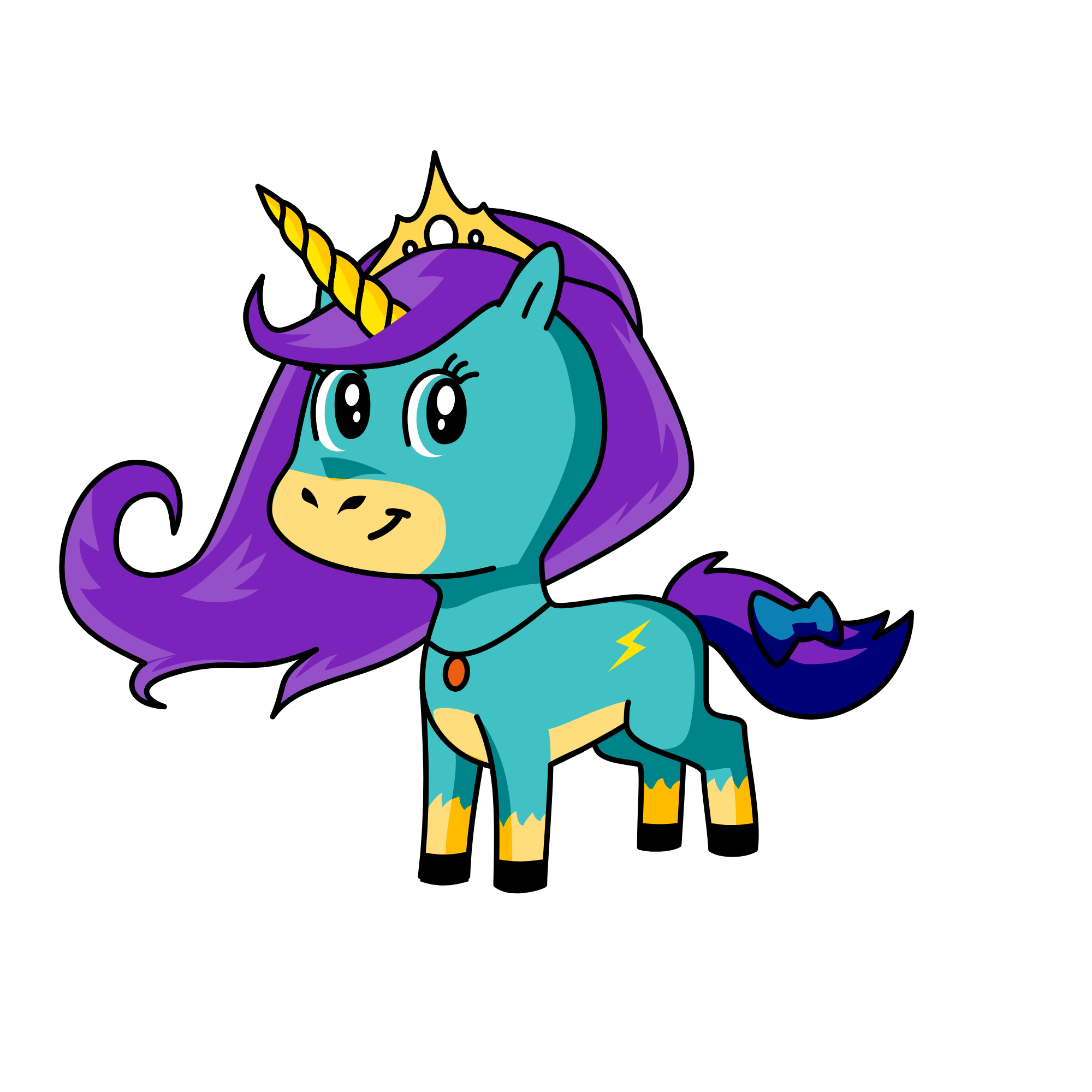lightning, the unicorn