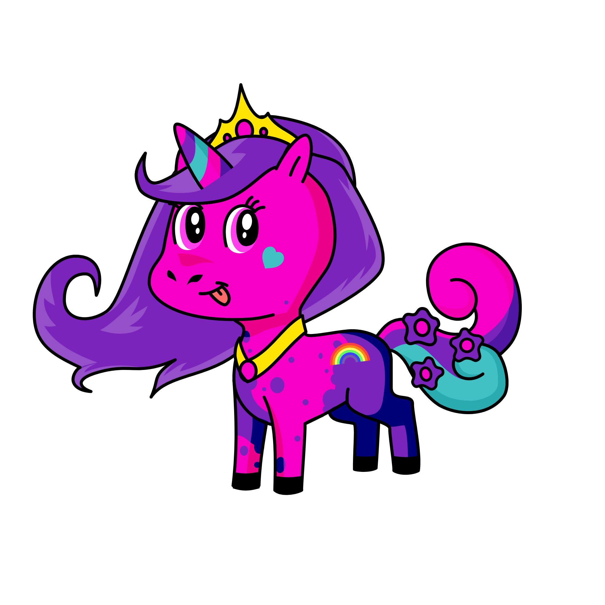 Sparkle, the unicorn