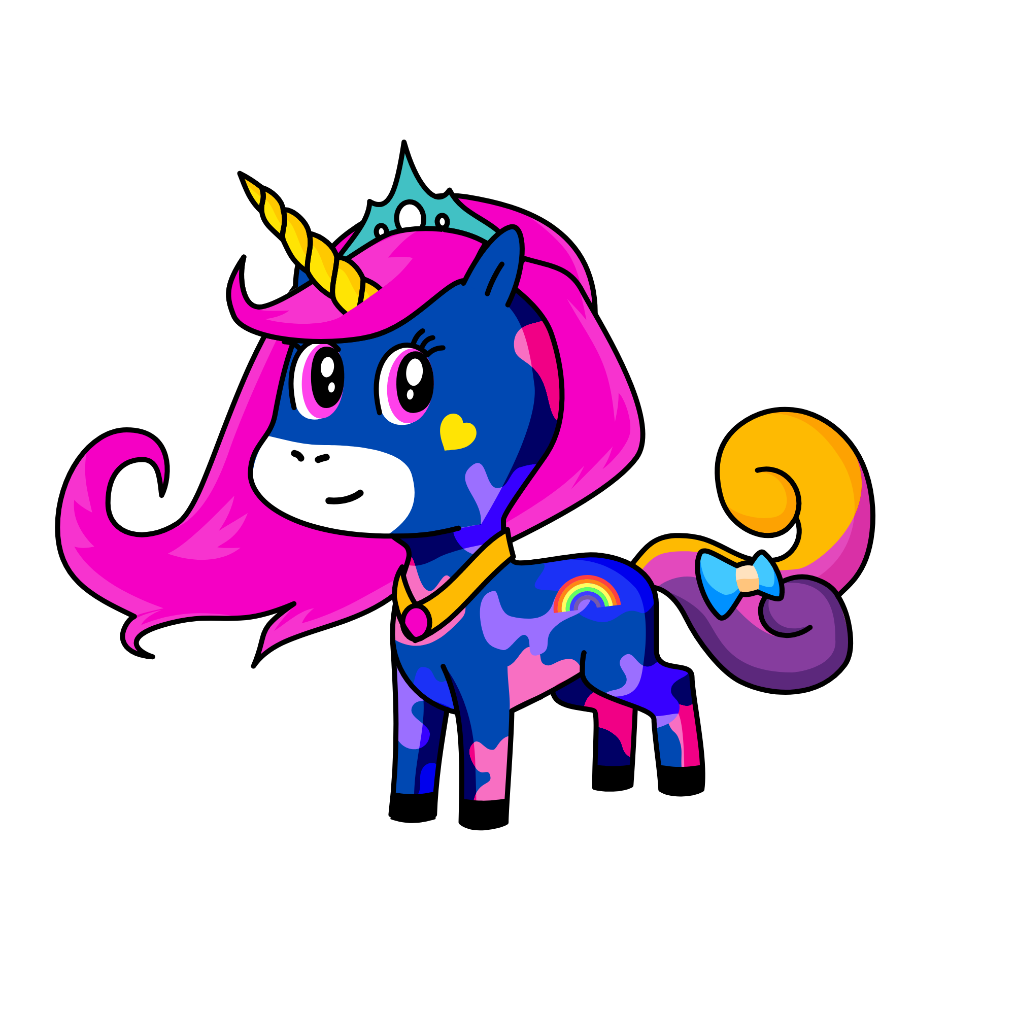 Shimmer, the unicorn
