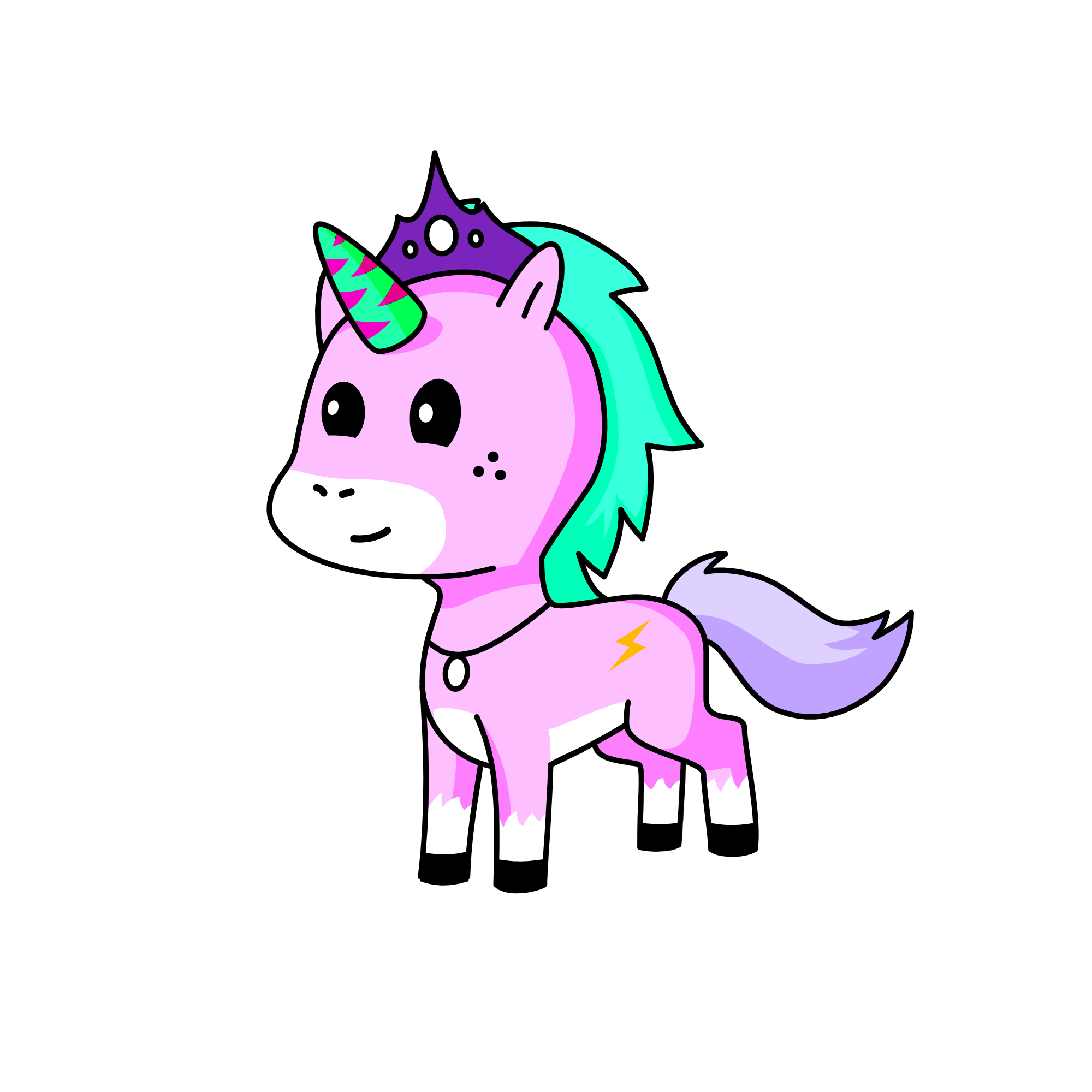 Spiritz for Blaze, the unicorn