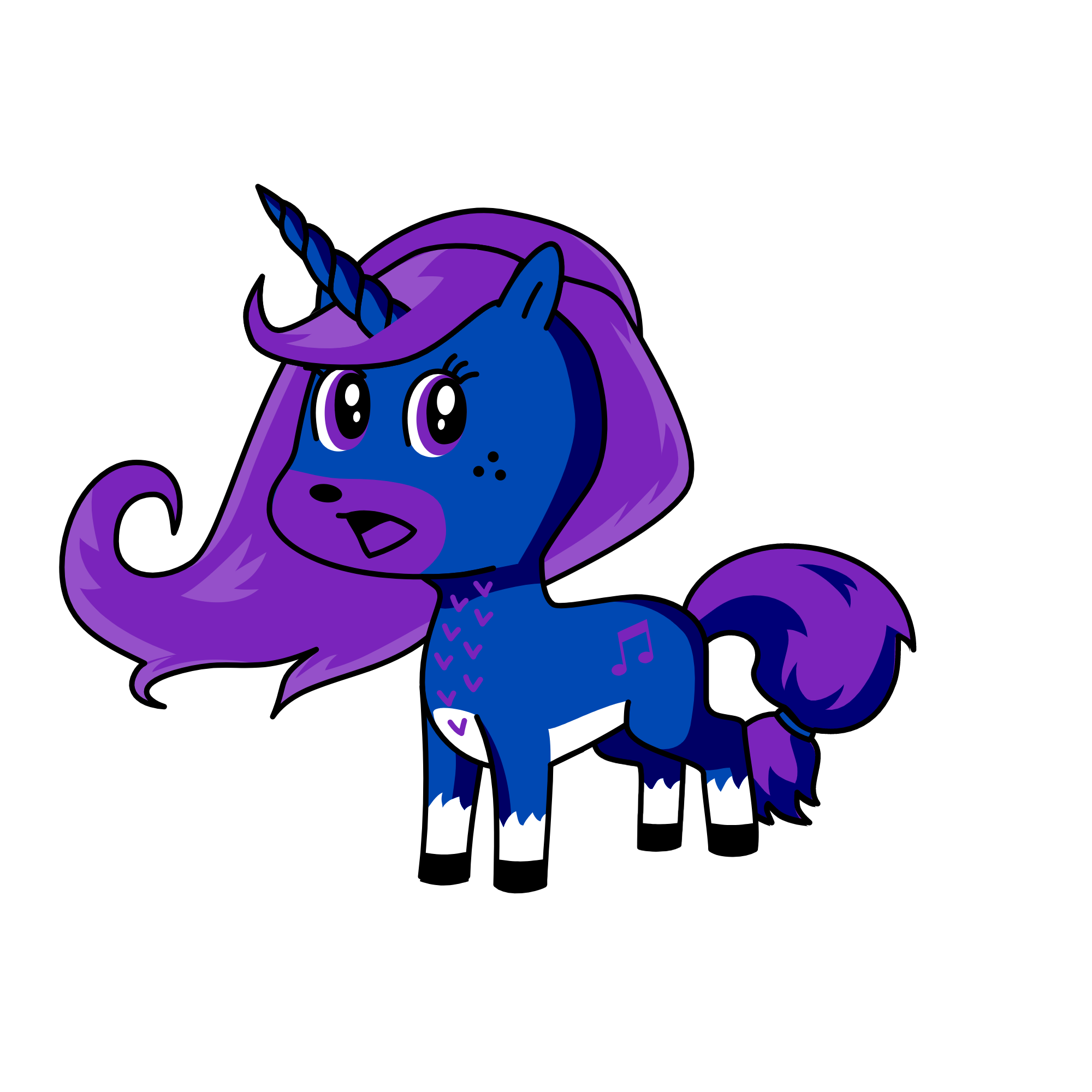 Ellie, the unicorn