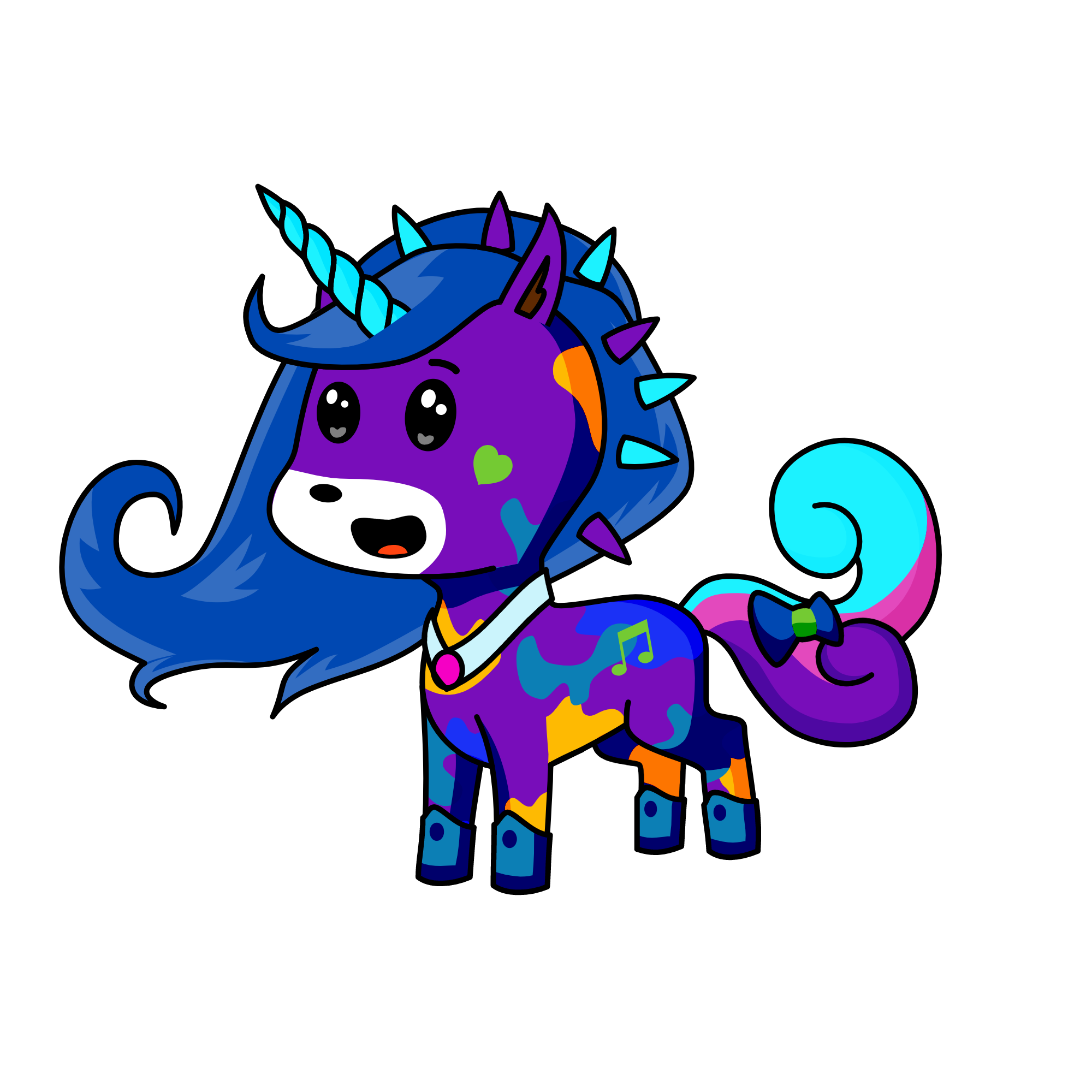 mega pixie, the unicorn