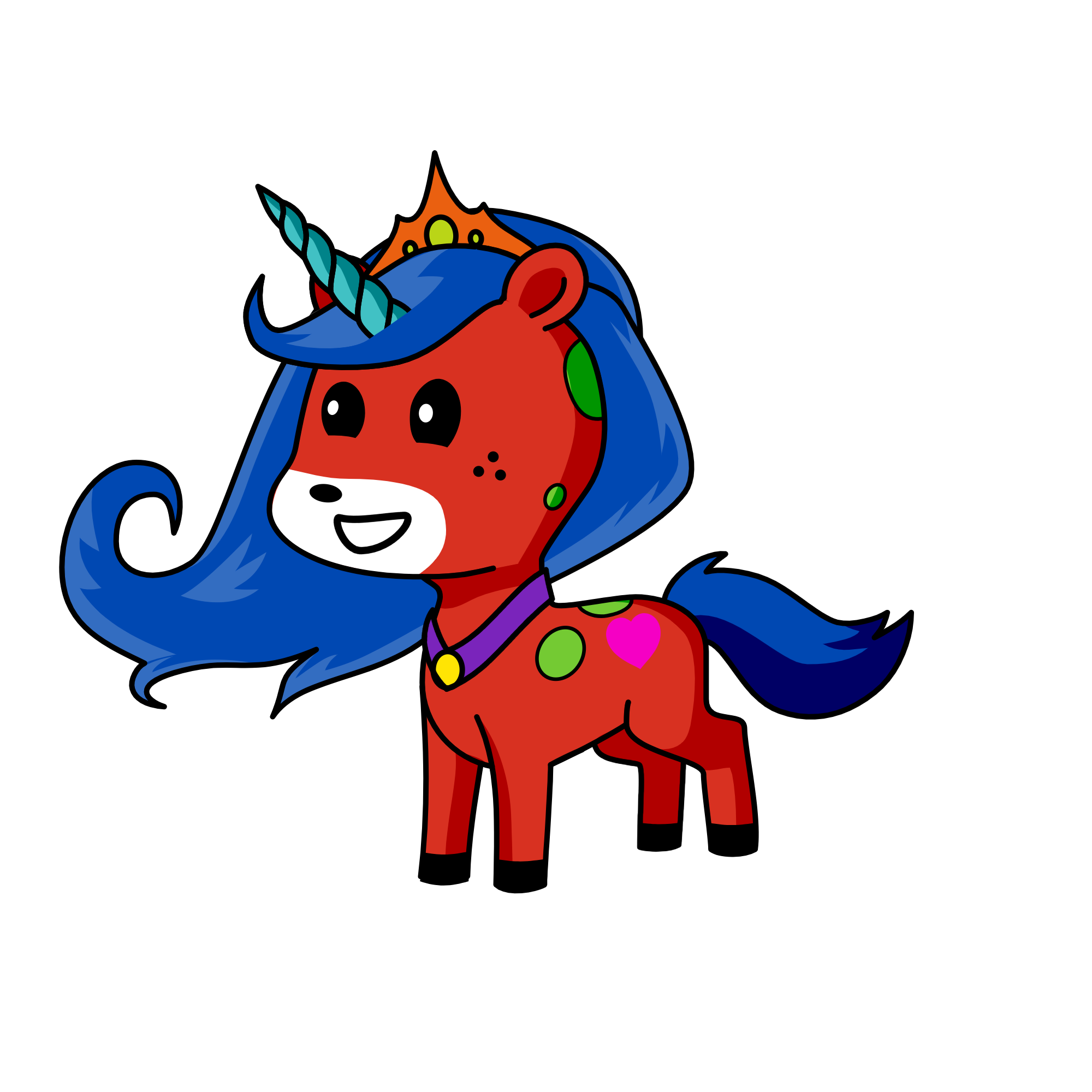 Blossom, the unicorn