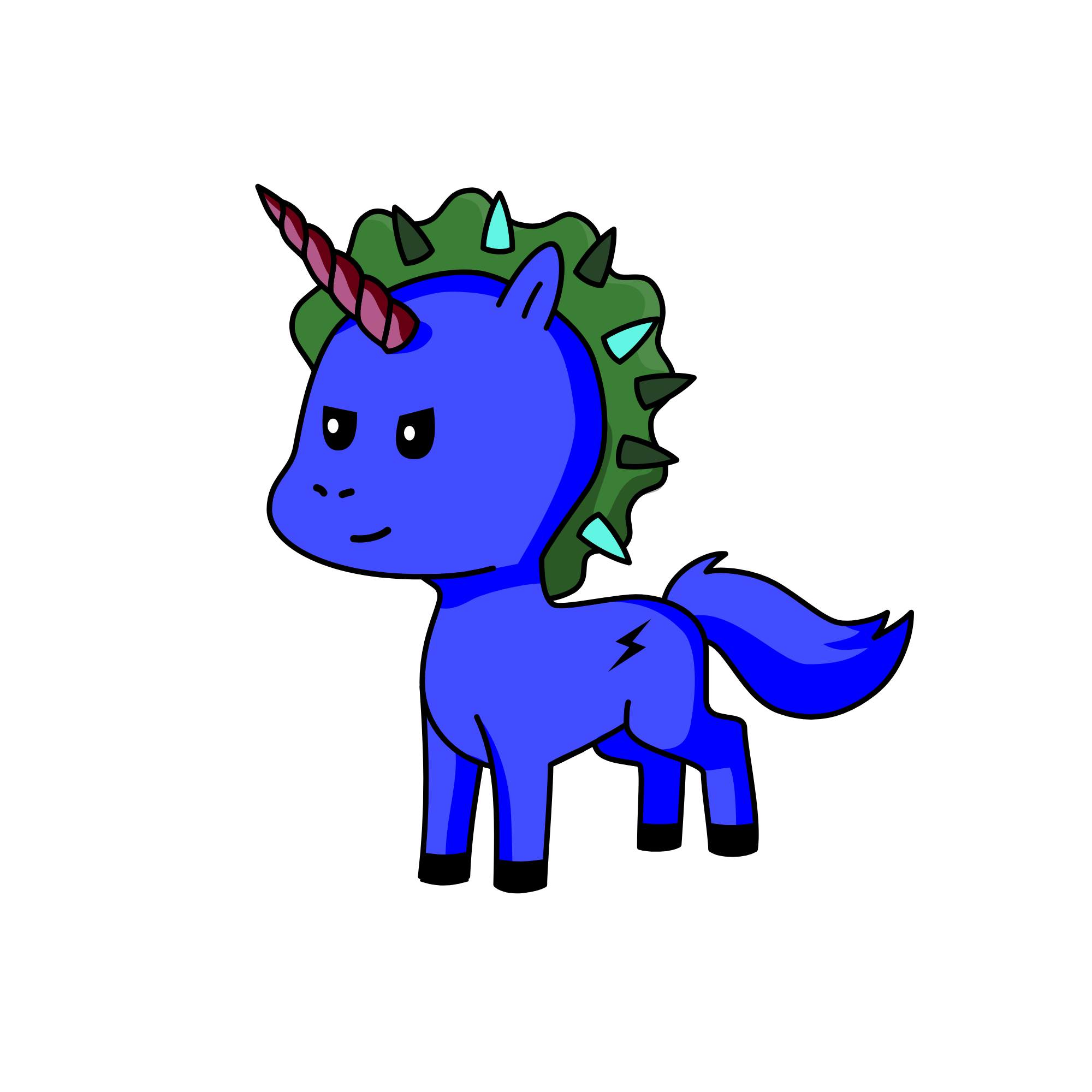 rainbow mal, the unicorn