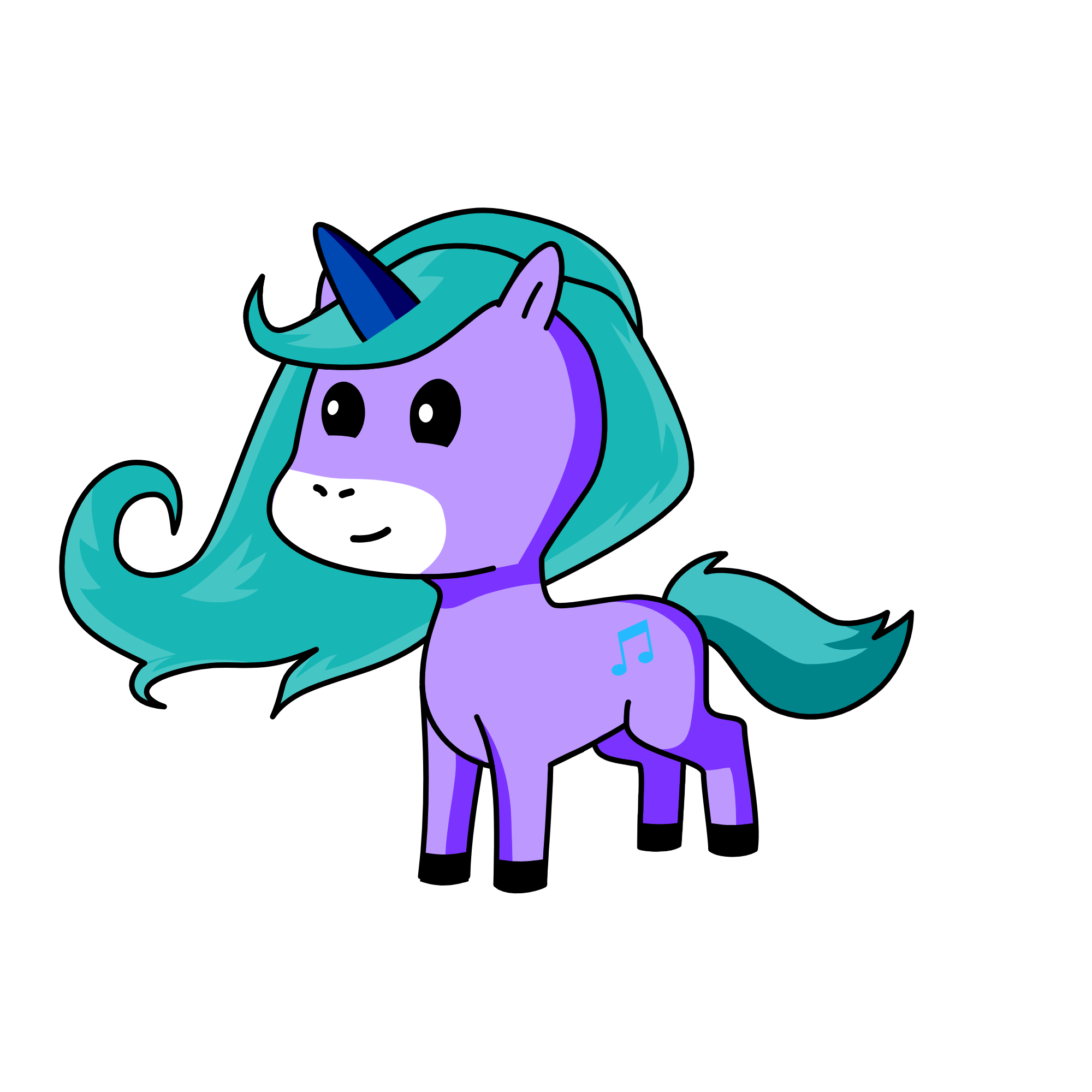 Iris, the unicorn